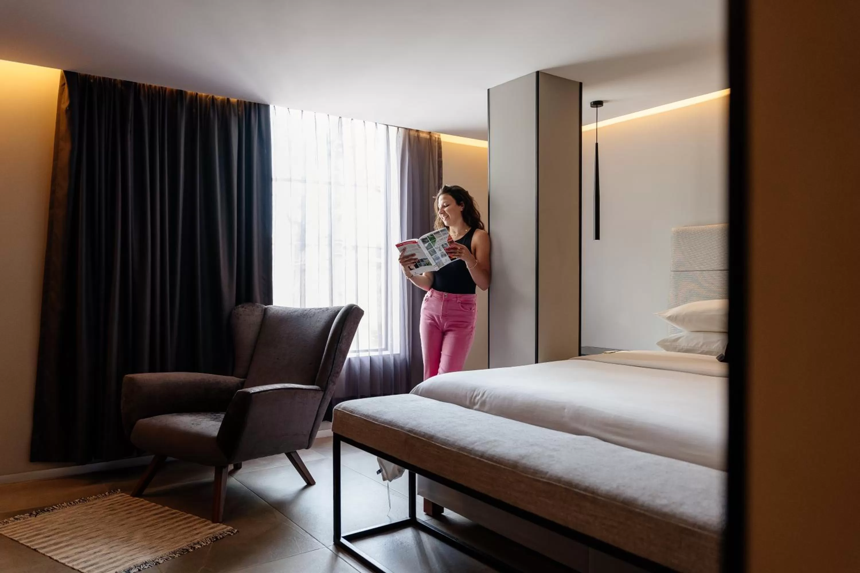 Bed in Ontico Urban Design Hotel