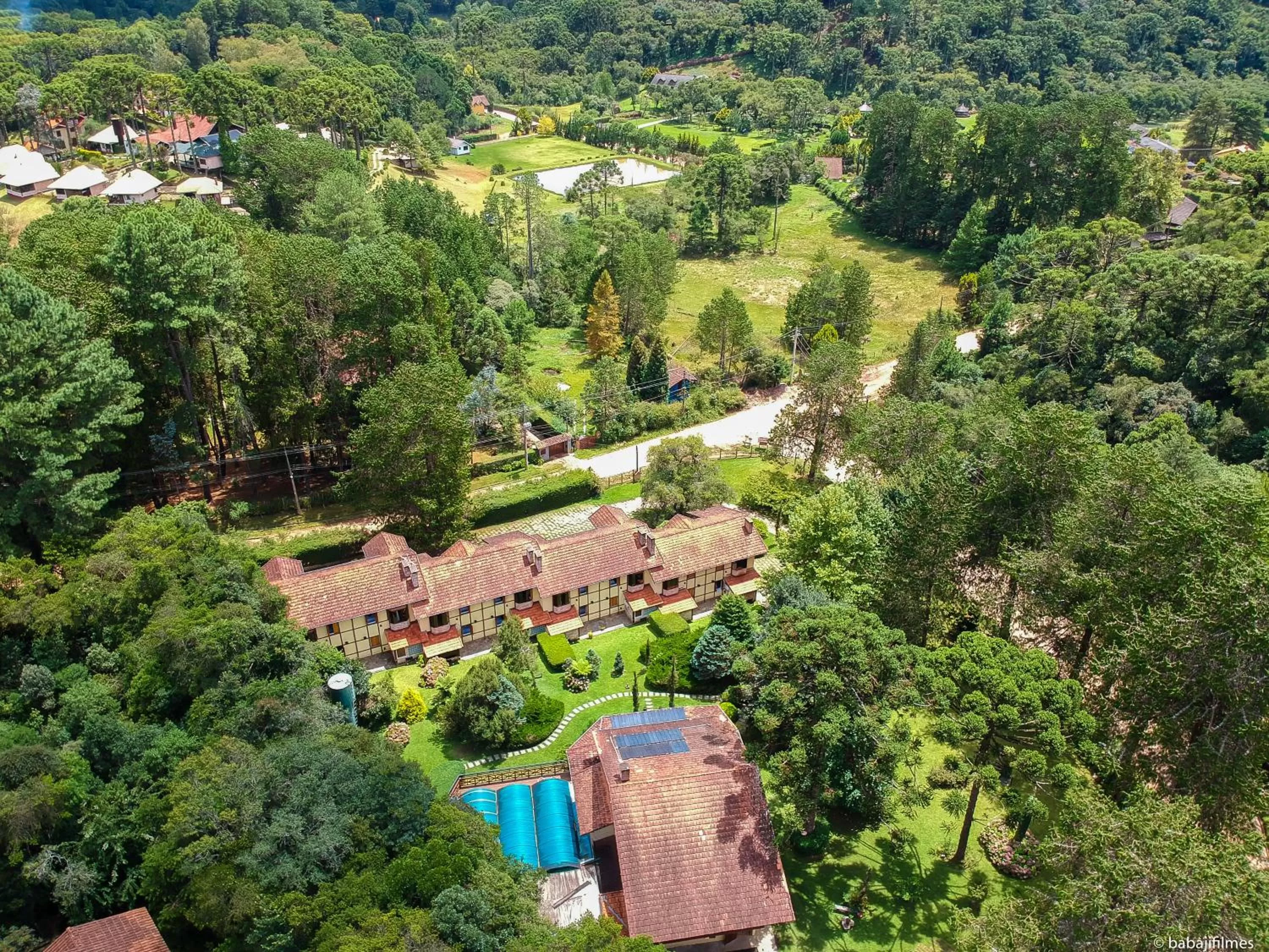 Natural landscape, Bird's-eye View in Pousada Serra Villena