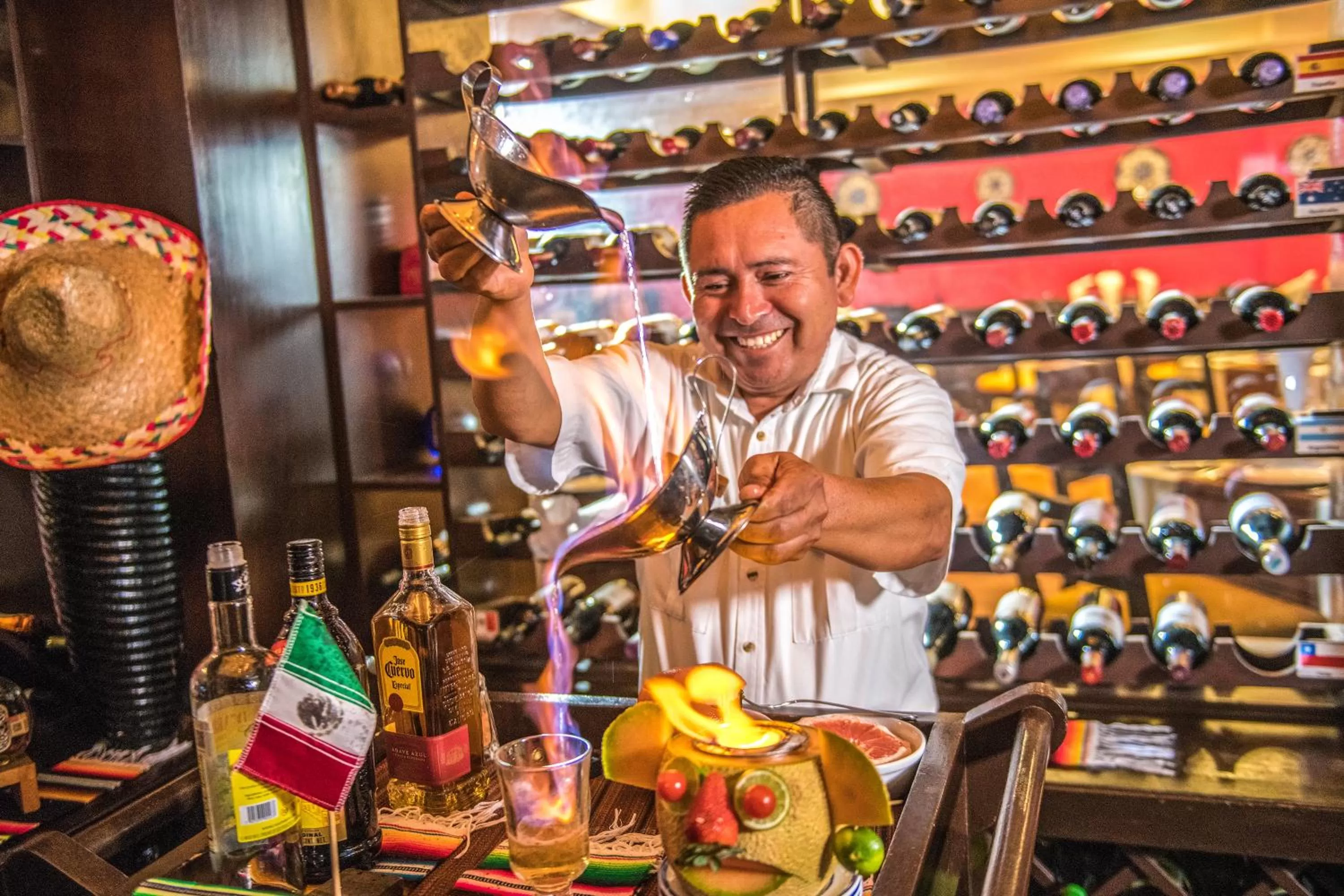 Alcoholic drinks in Wyndham Alltra Cancun All Inclusive Resort