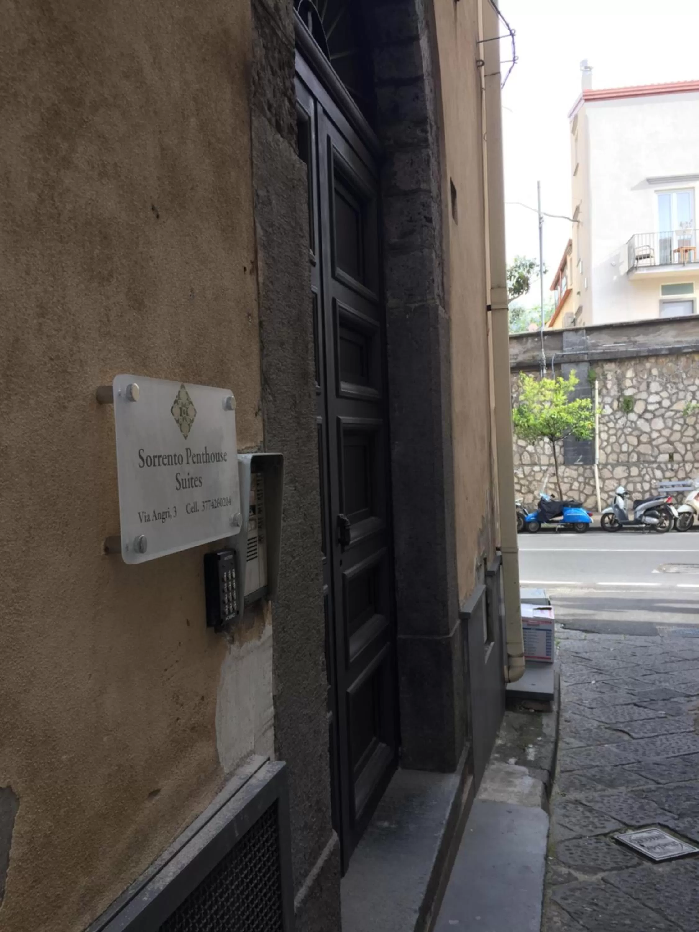 Facade/entrance in Sorrento Penthouse Suites