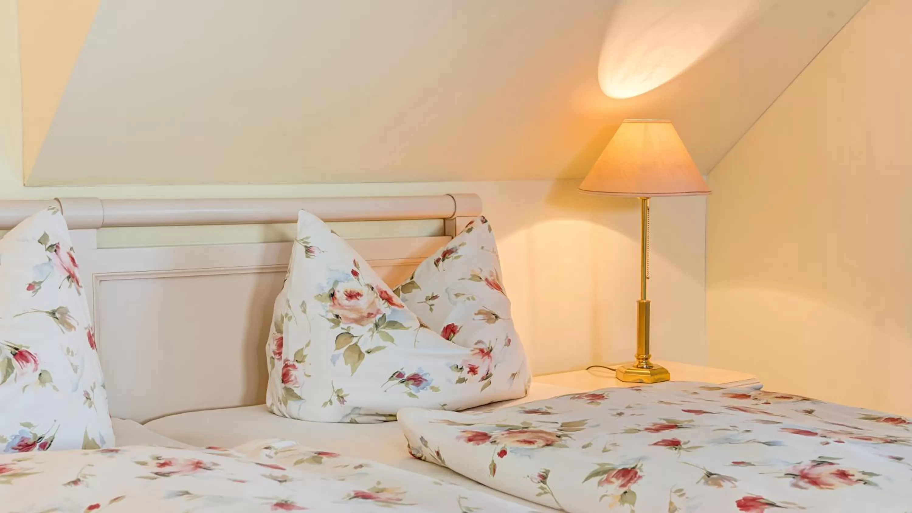 Bed in Hotel Traumblick