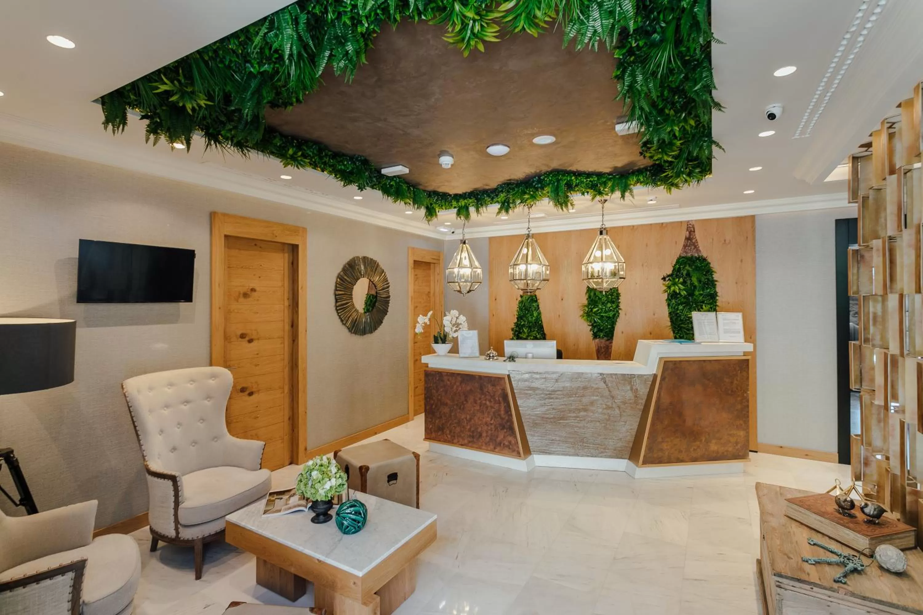 Lobby or reception in Boutique Hotel Casa del Mare - Vizura