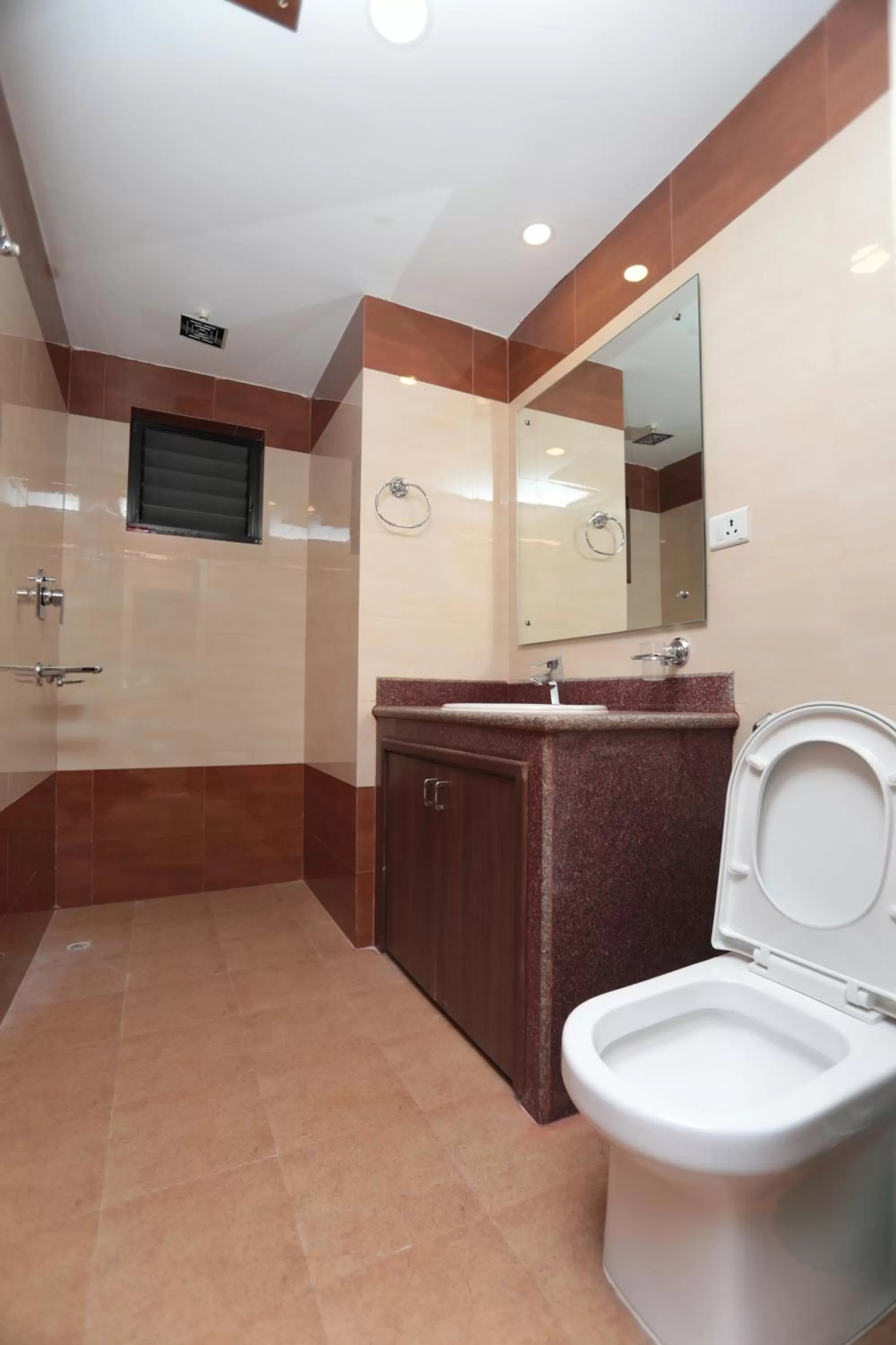 Bathroom in Hotel The Clock