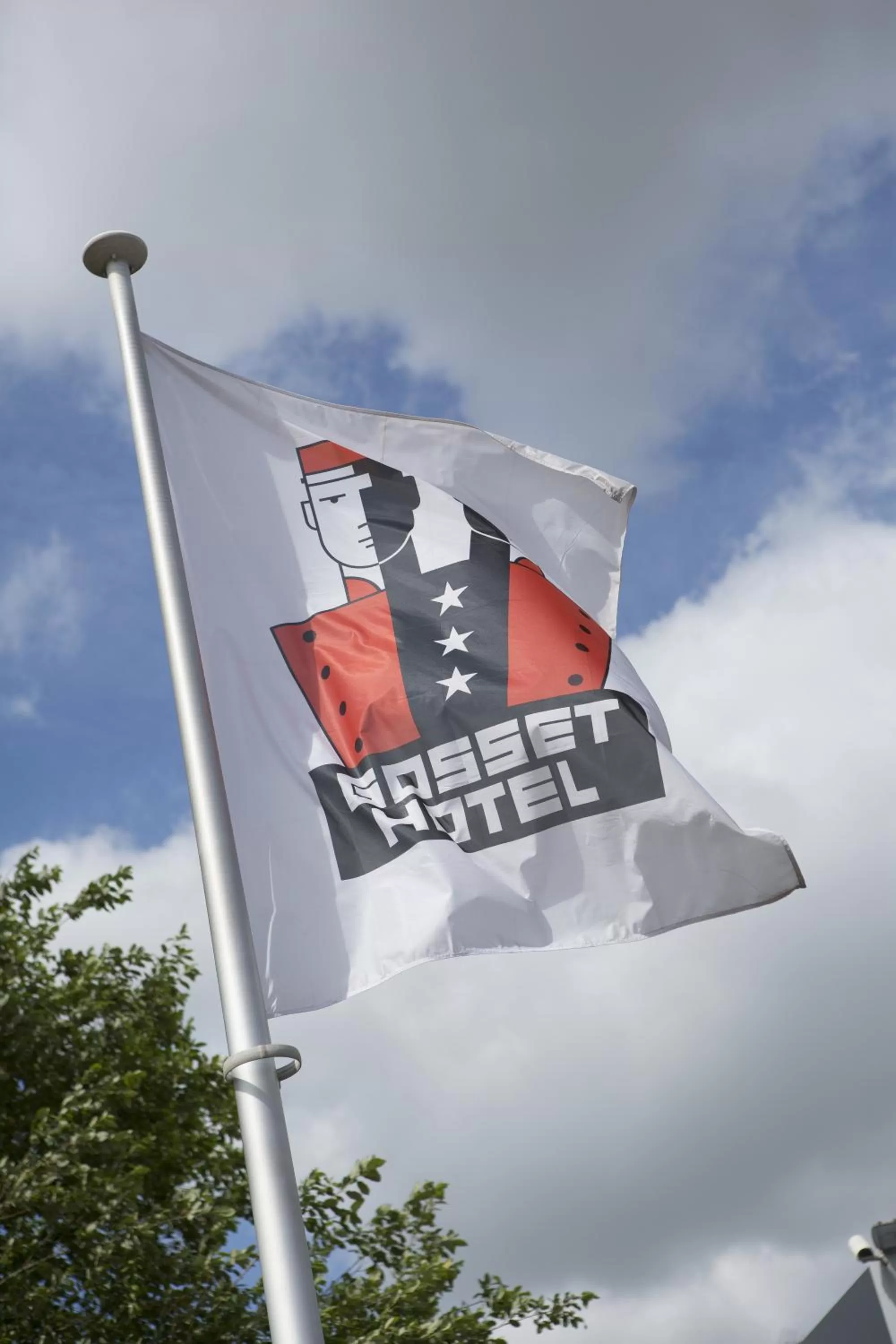 Facade/entrance in Gosset Hotel