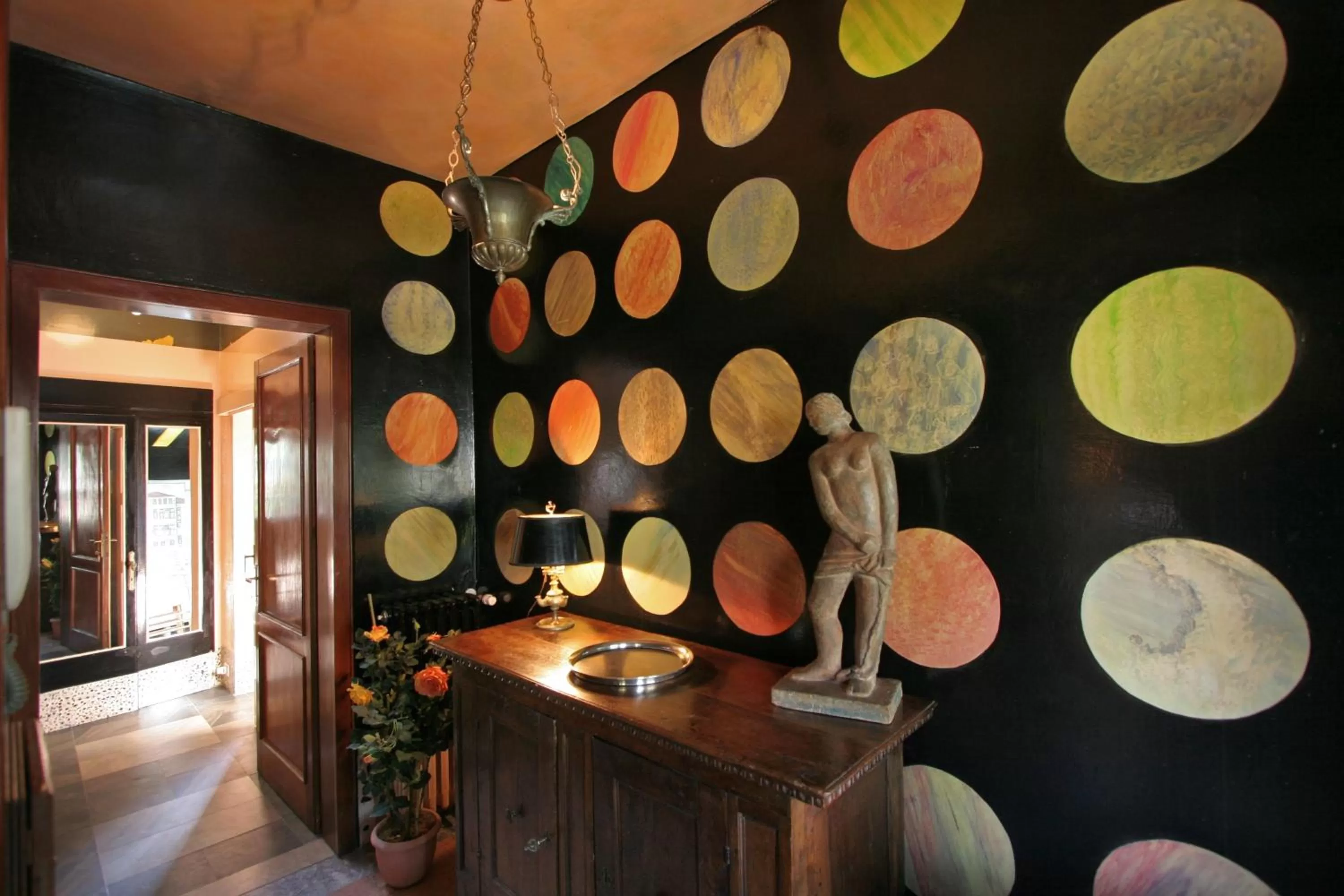 Lobby or reception in Castrum di Serravalle