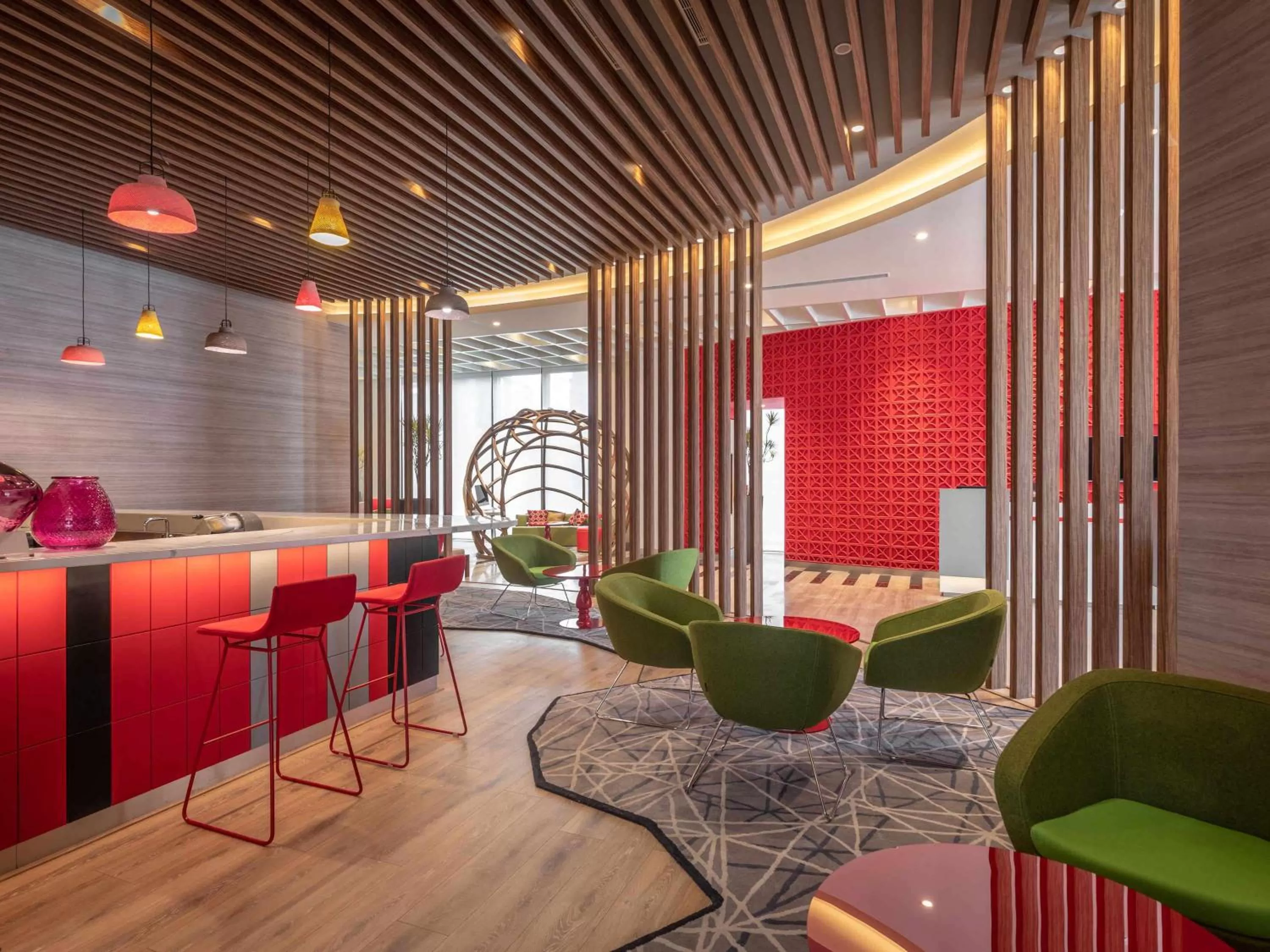 Lounge or bar in ibis Kolkata Rajarhat - An Accor Brand