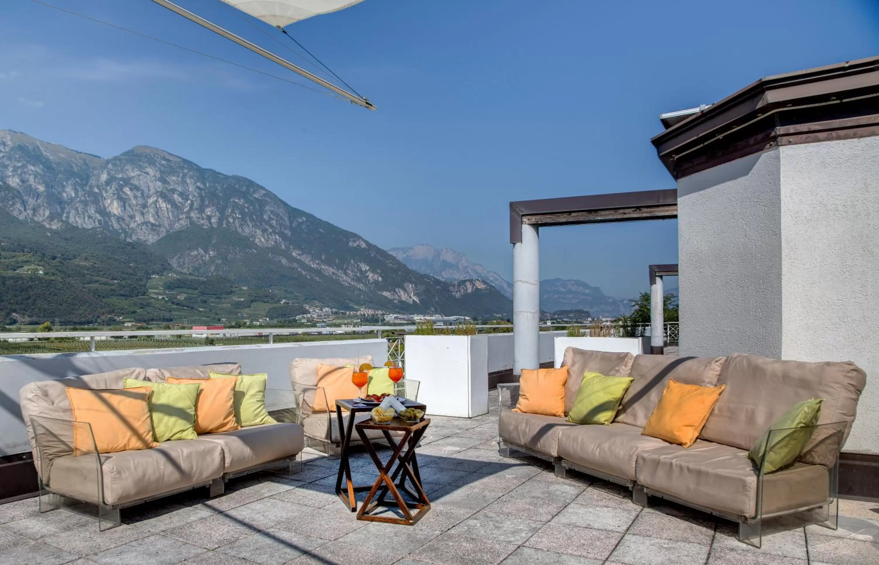 Balcony/Terrace in Best Western Hotel Adige
