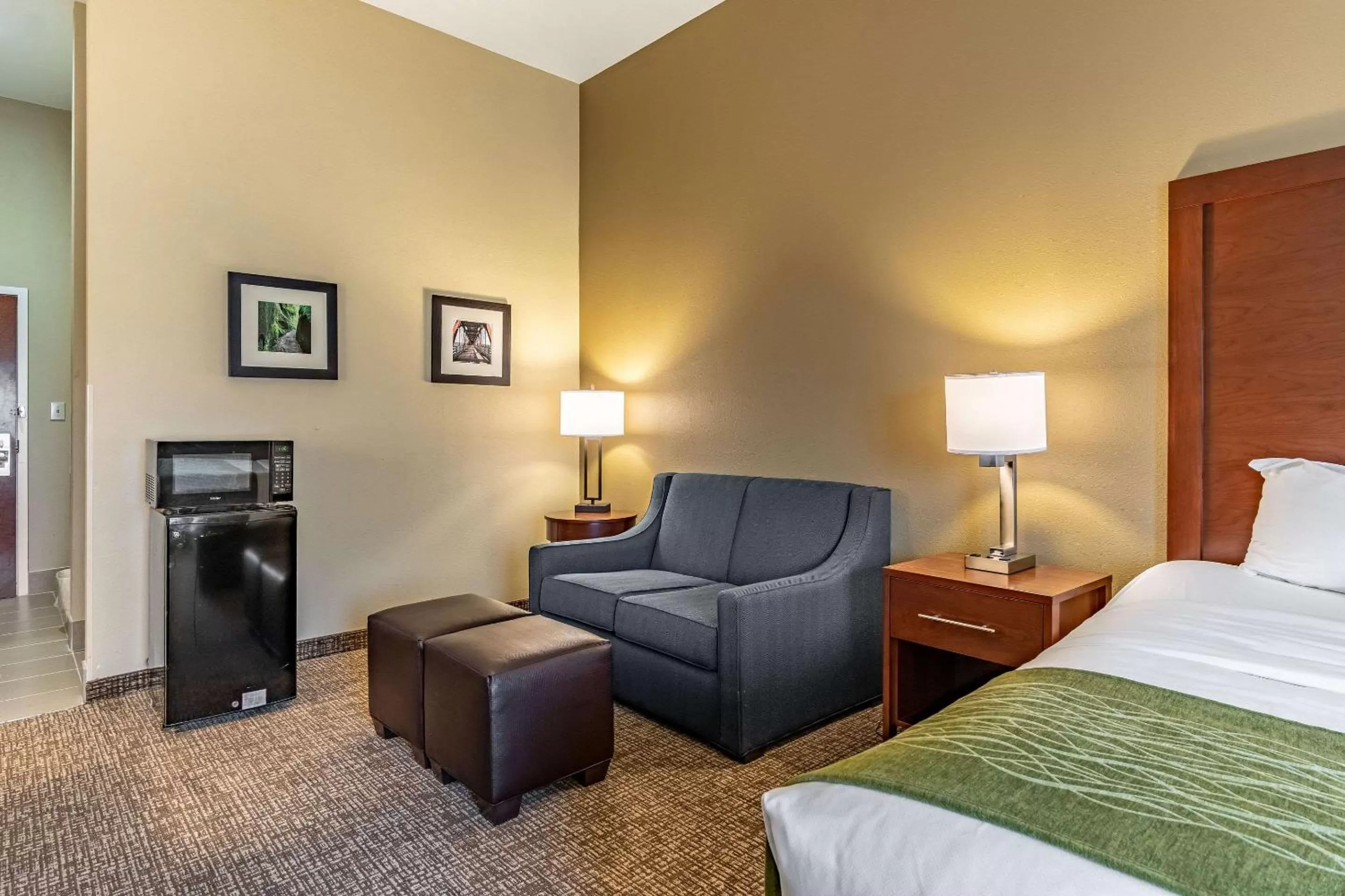 Photo of the whole room, Bed in Comfort Inn & Suites Tuscumbia-Muscle Shoals