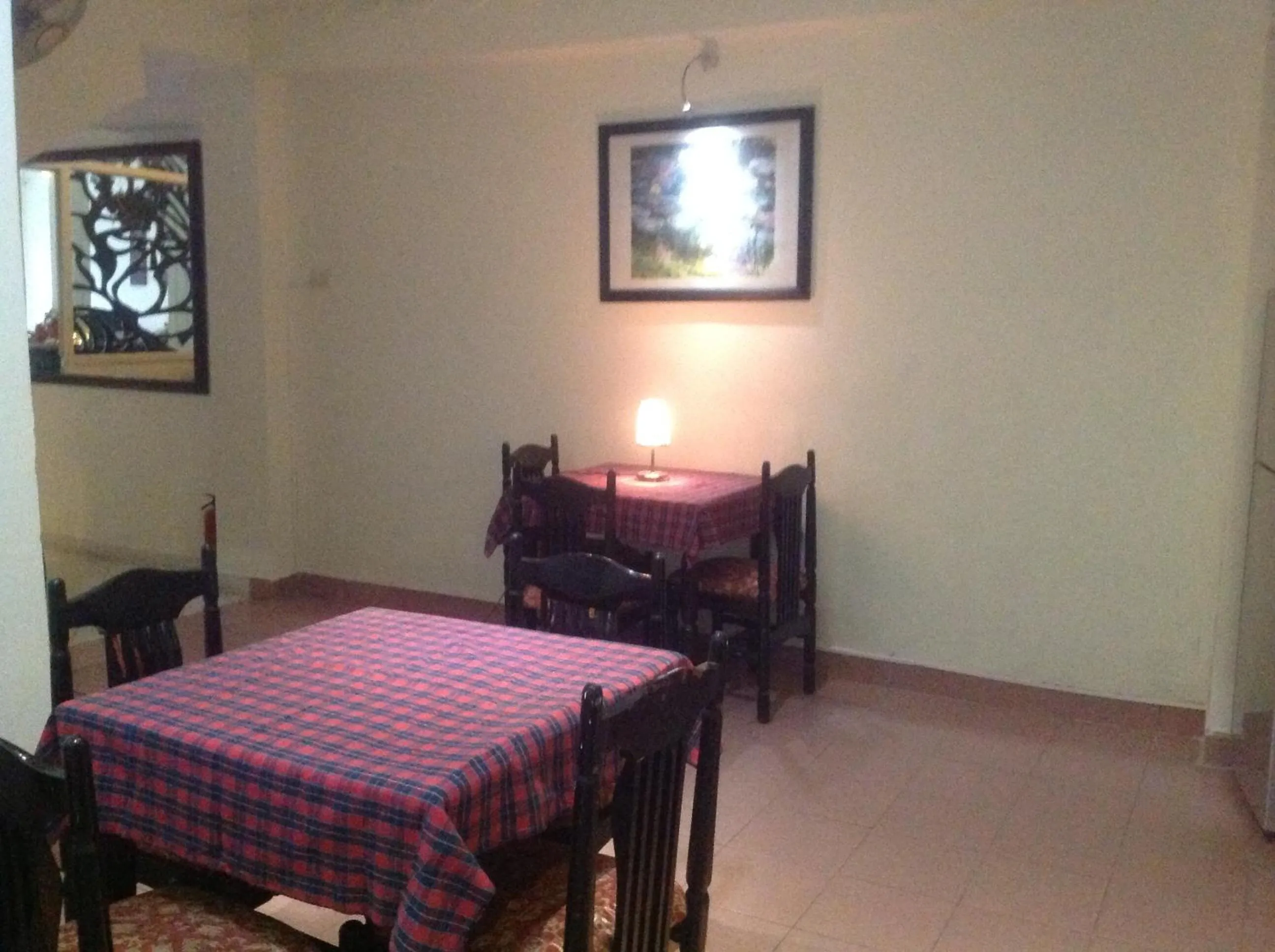 Dining area in Memory Hotel