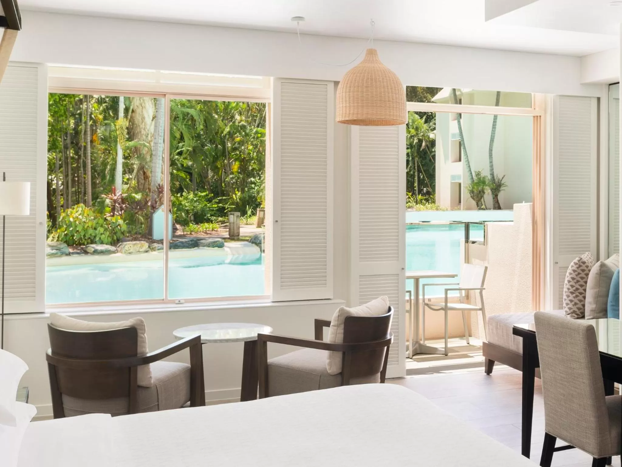 Seating area in Sheraton Grand Mirage Resort, Port Douglas