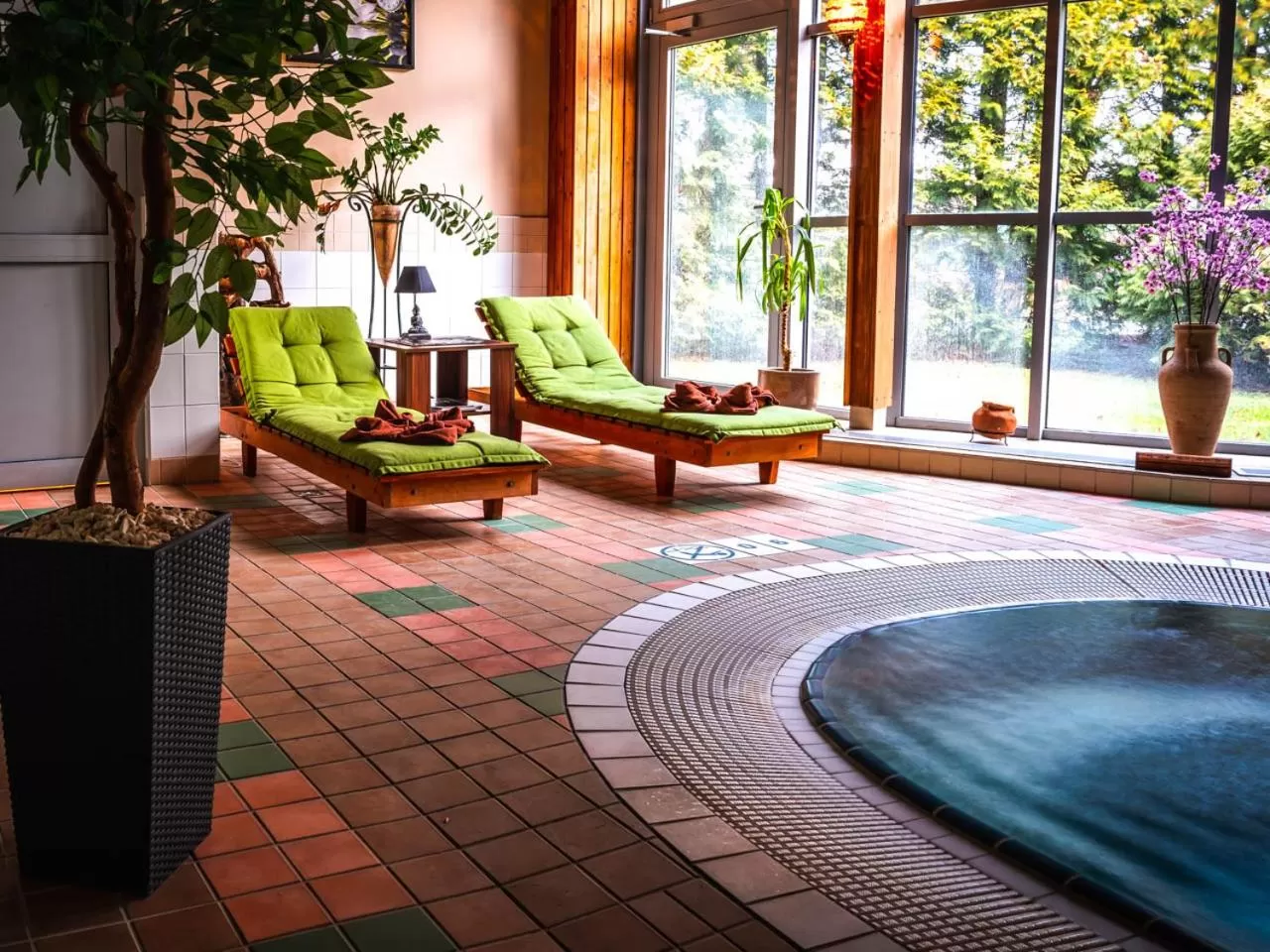 Hot Tub in Hotel Mrągowo Resort&Spa