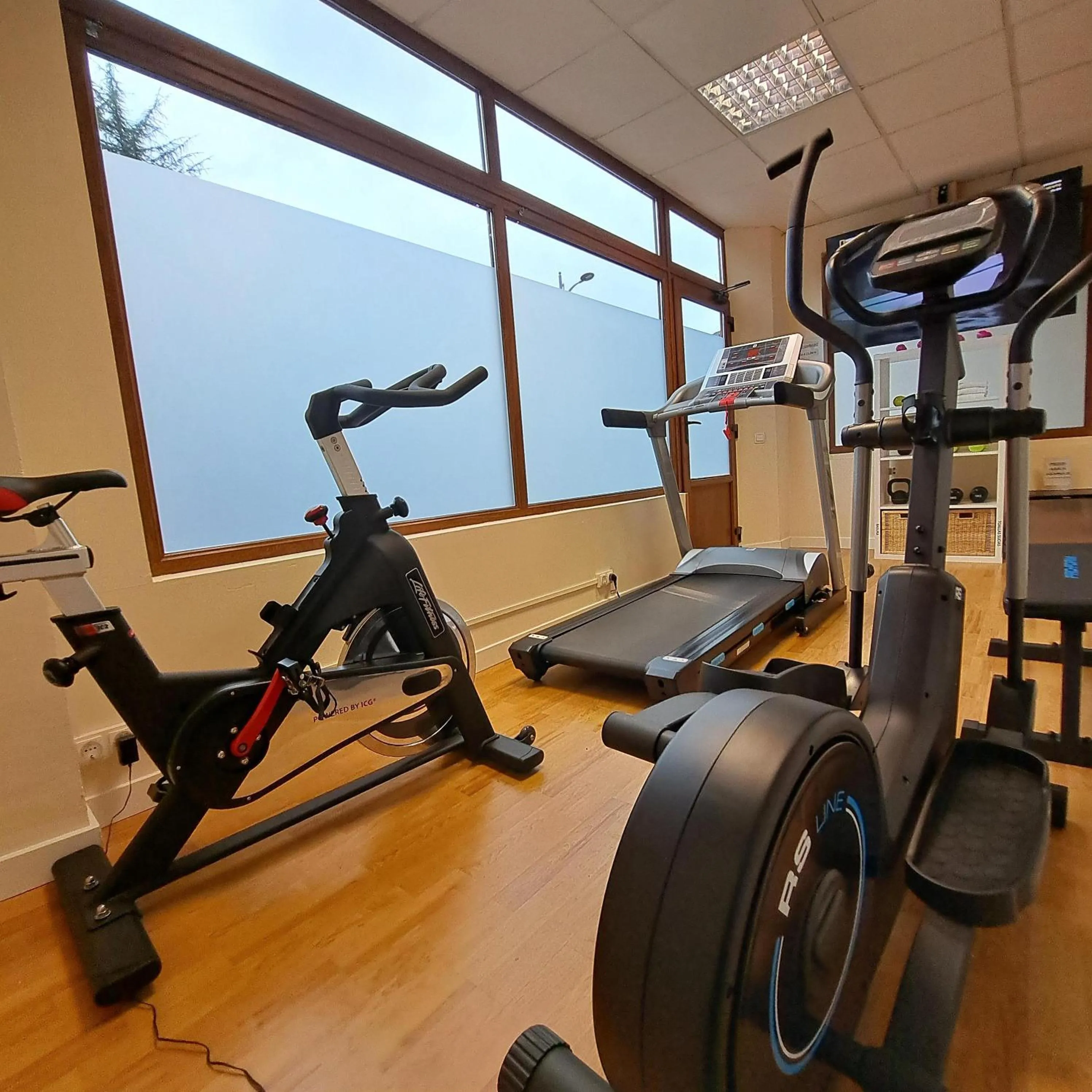 Fitness centre/facilities in Hotel Ciudad Cangas de Onis