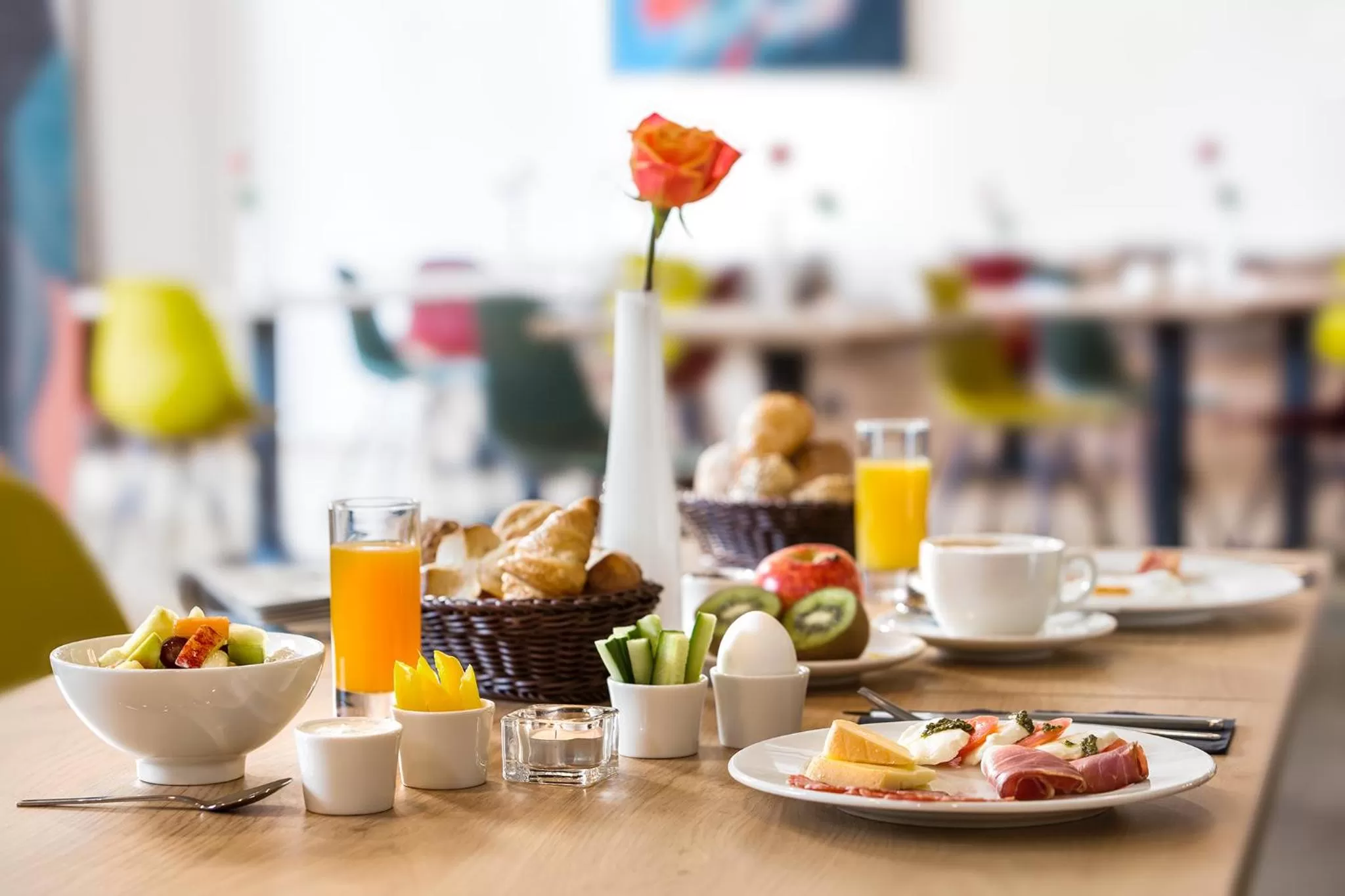 Food close-up in Hotel Trezor