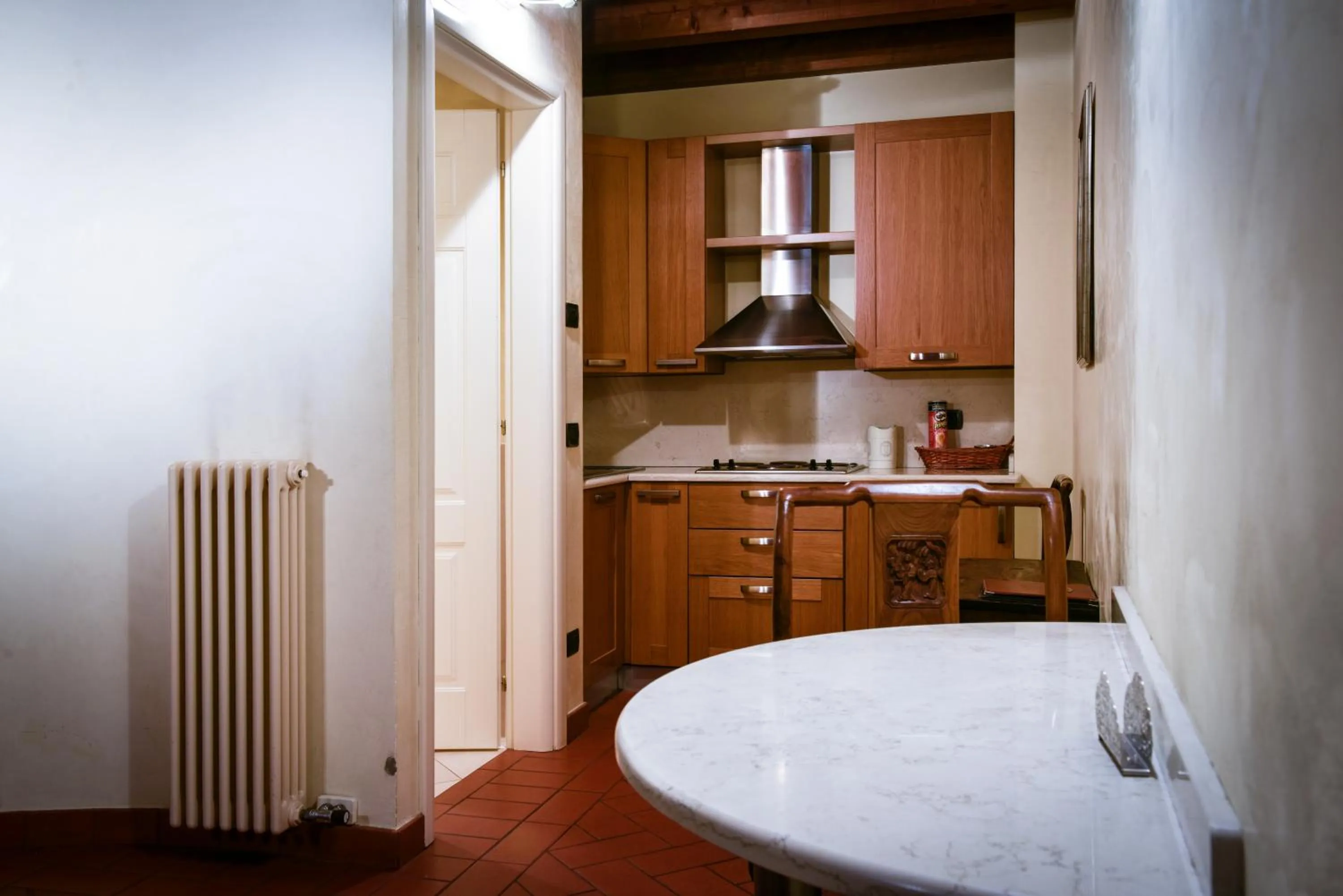 Kitchen or kitchenette in Residence ANTICO SAN ZENO centro storico