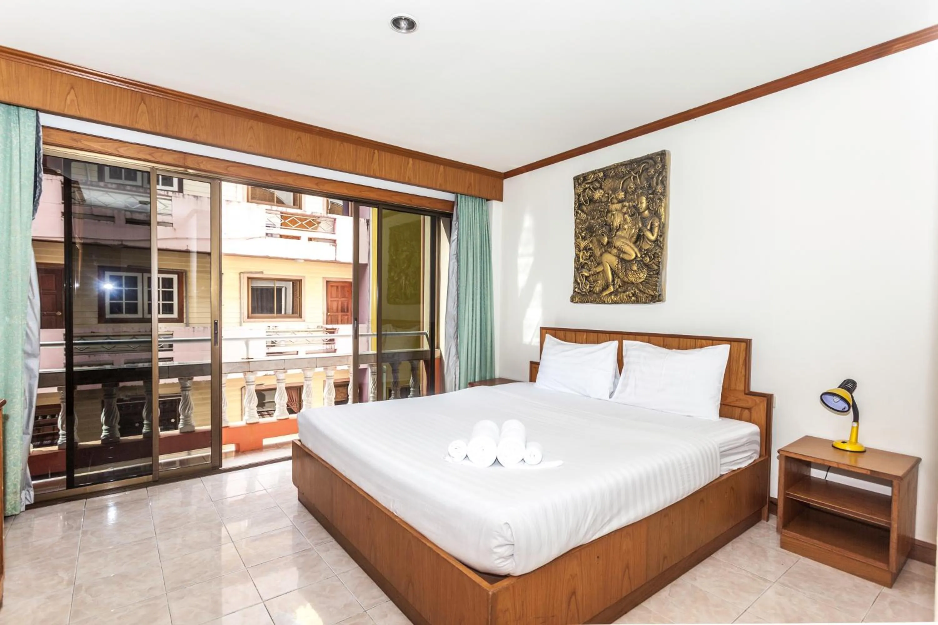 Bed in Andaman Sea Patong