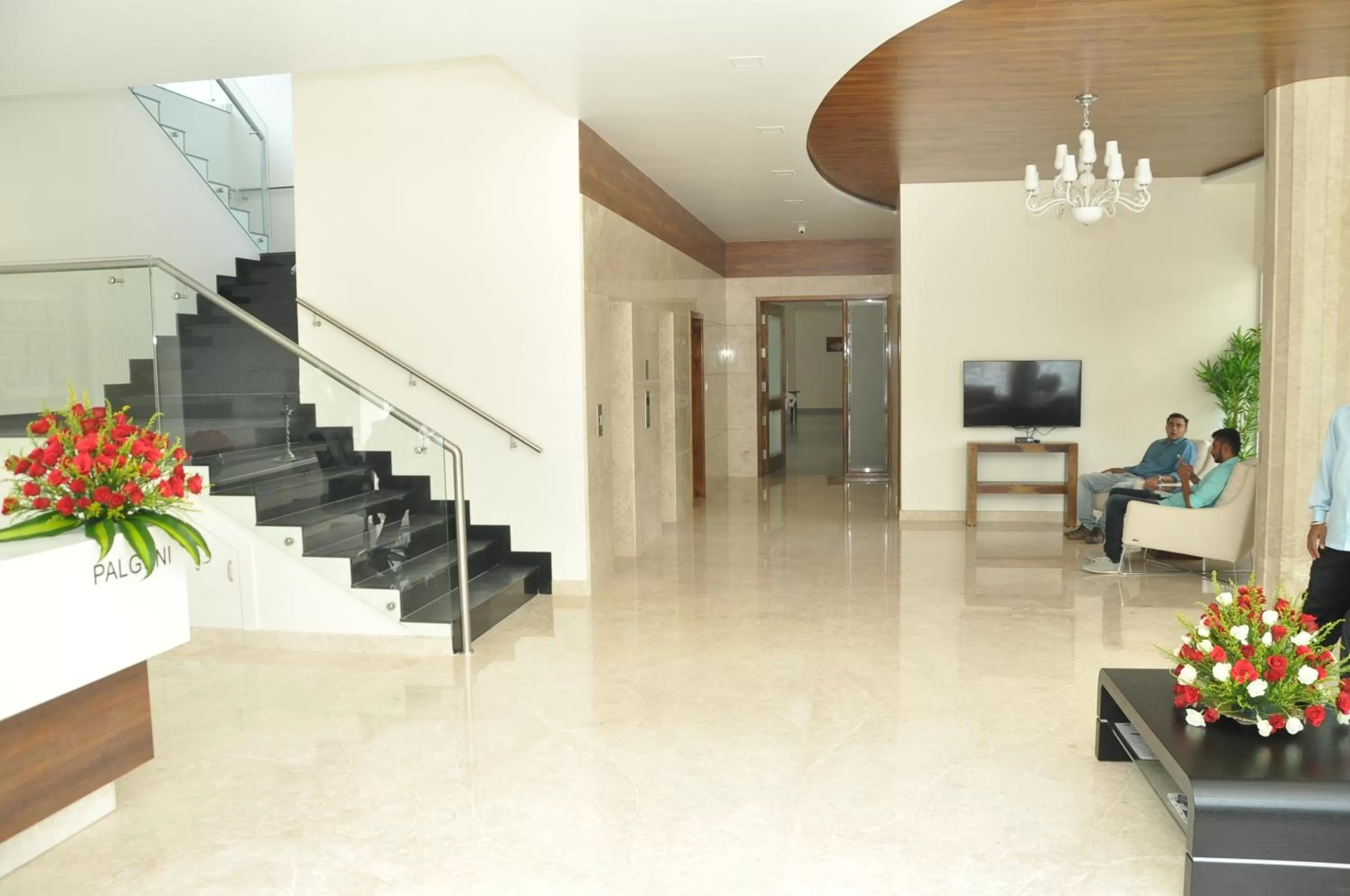 Lobby or reception in Palguni Residency