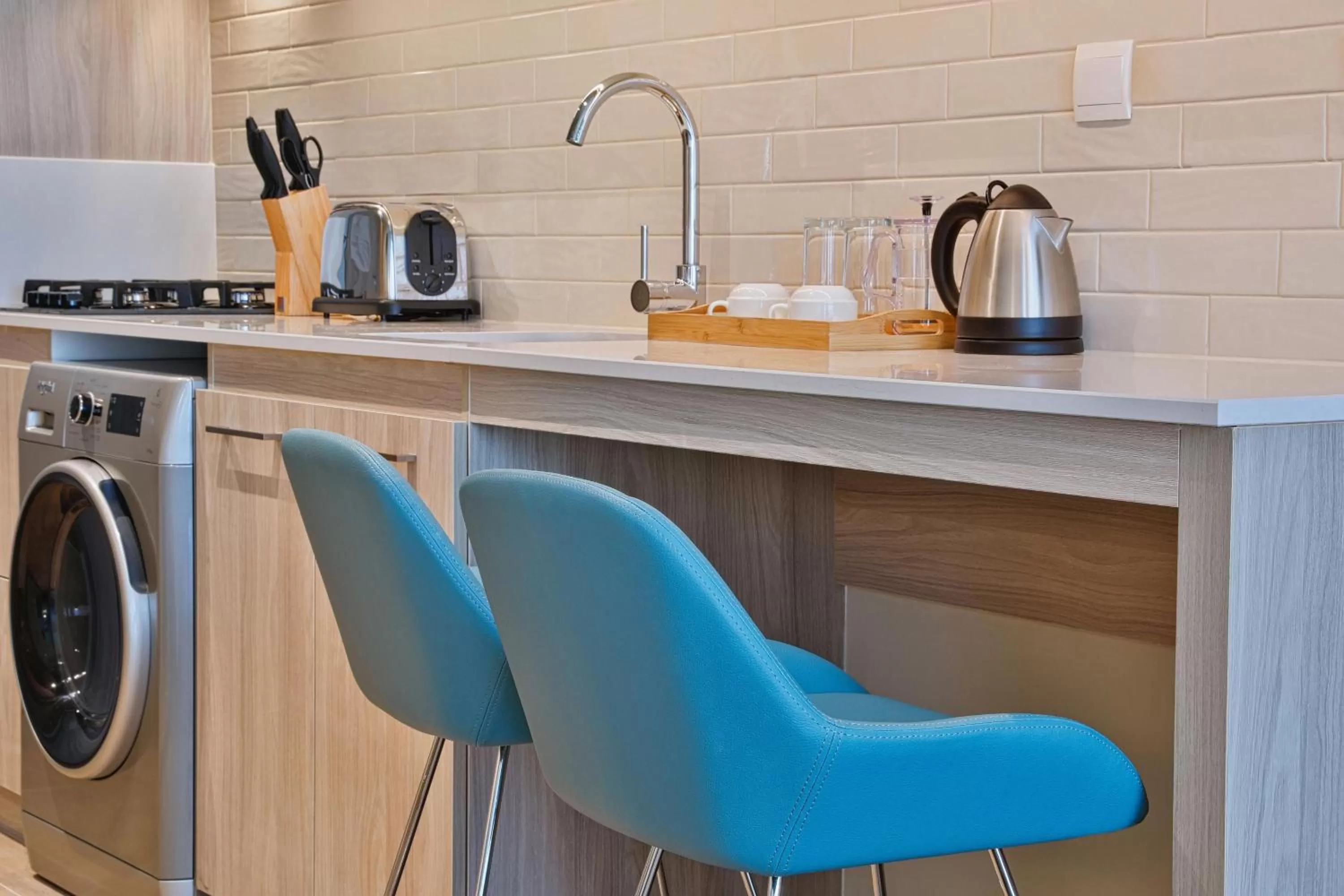 Kitchen or kitchenette in Element Al Jaddaf, Dubai