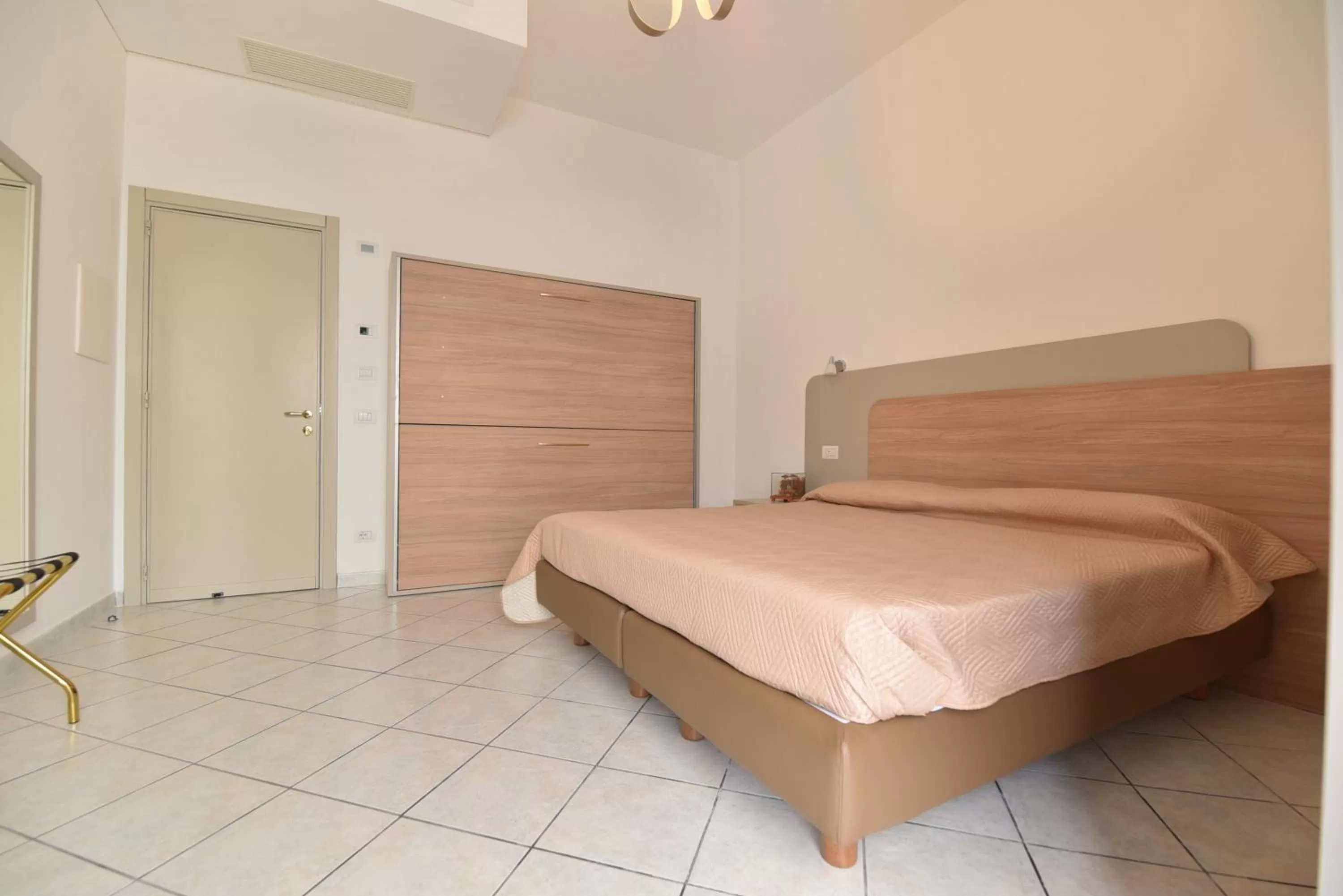 Bed in Hotel Gentile