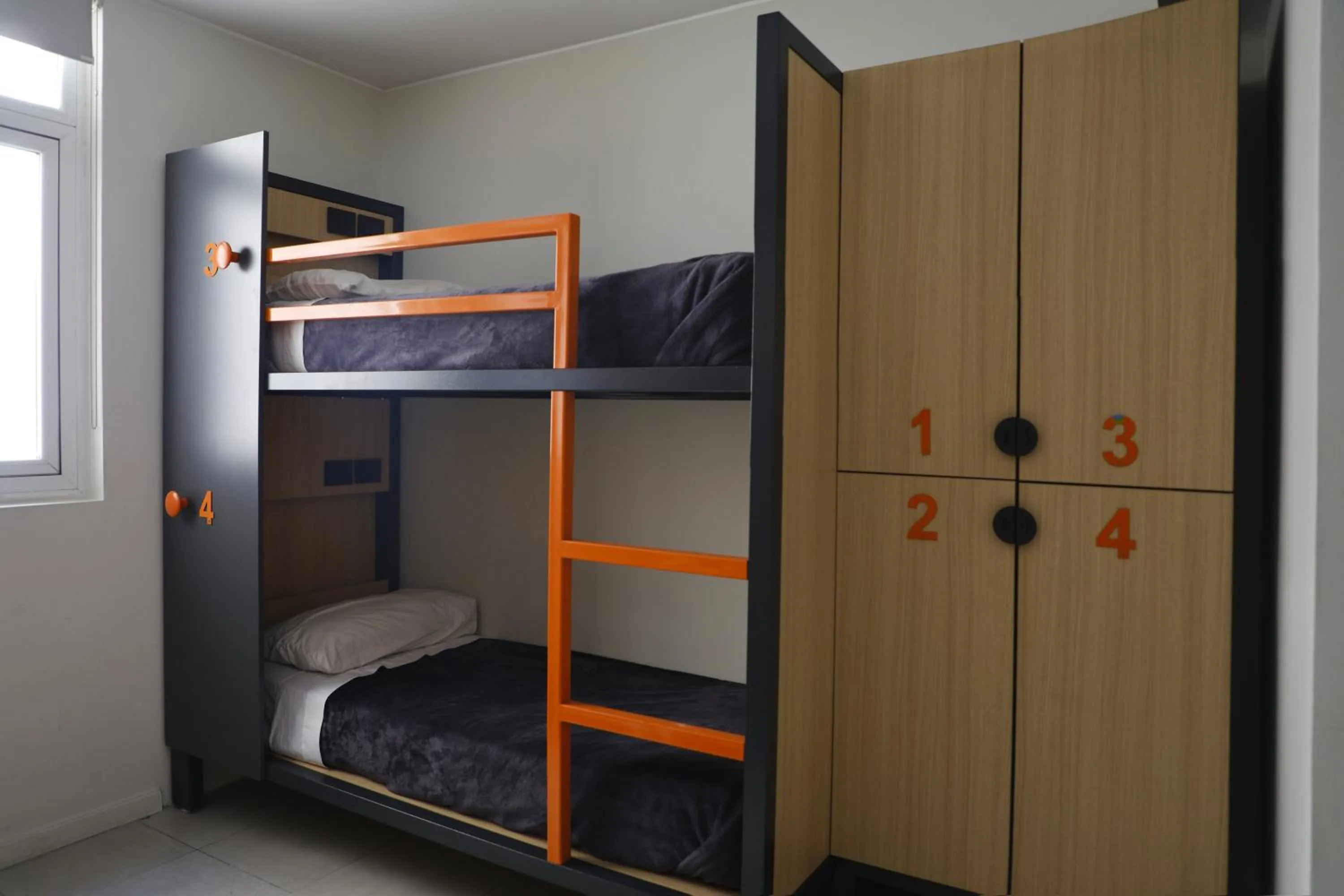 bunk bed, Bed in America Del Sur Hostel Buenos Aires