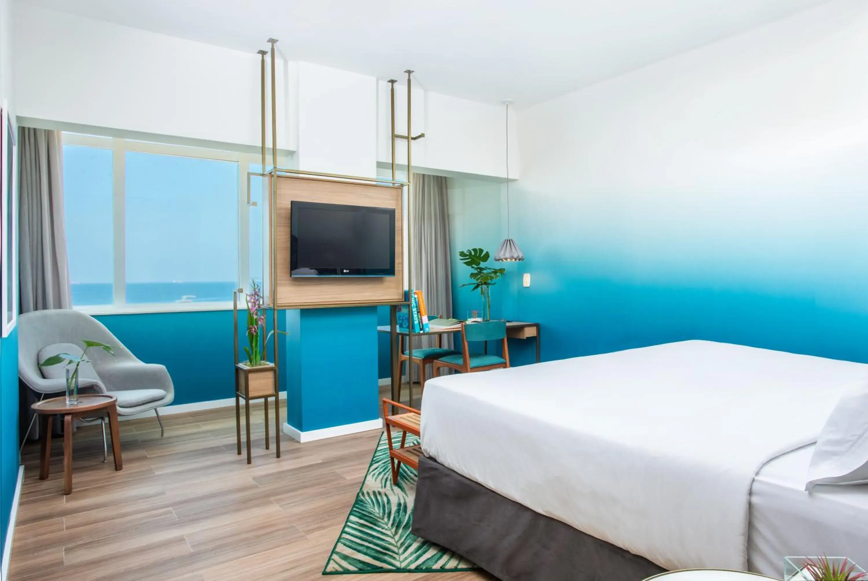 Deluxe Double Room with Sea View in Mercure Rio Boutique Hotel Copacabana Deluxe Double Room with Sea View in Mercure Rio Boutique Hotel Copacabana