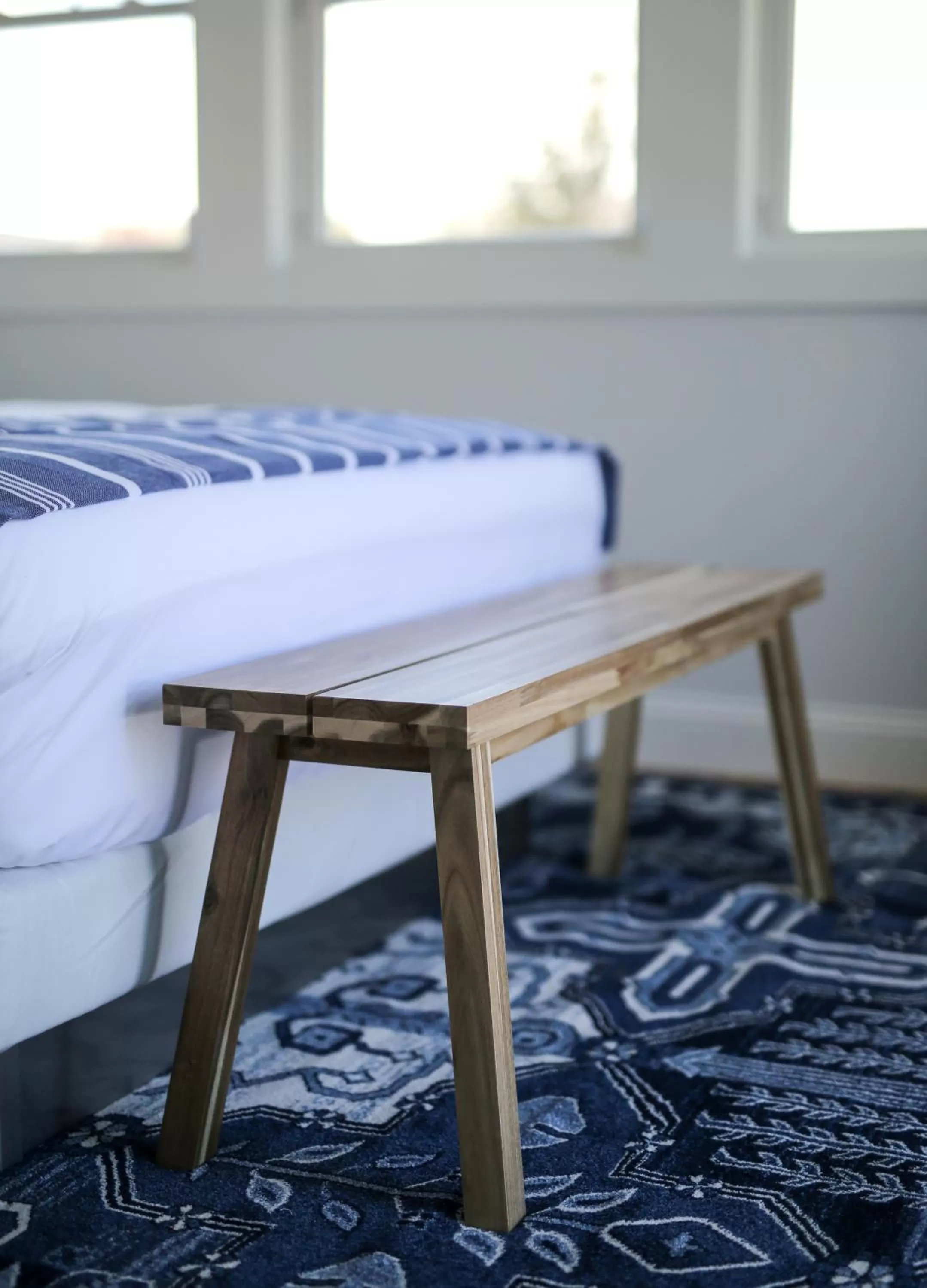 Bed in The Sea Breeze Inn