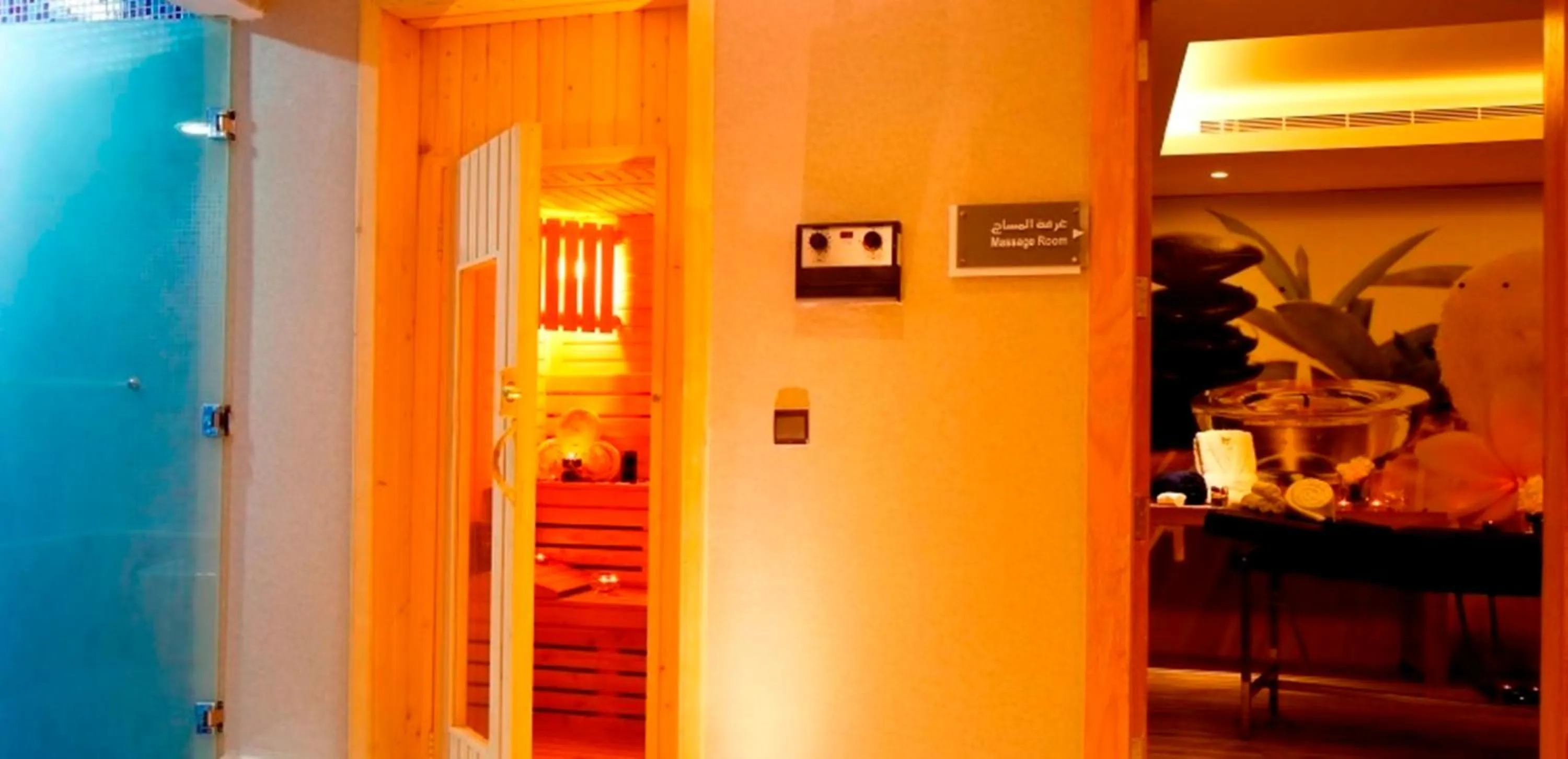 Steam room in Grand Plaza Hotel - Gulf Riyadh