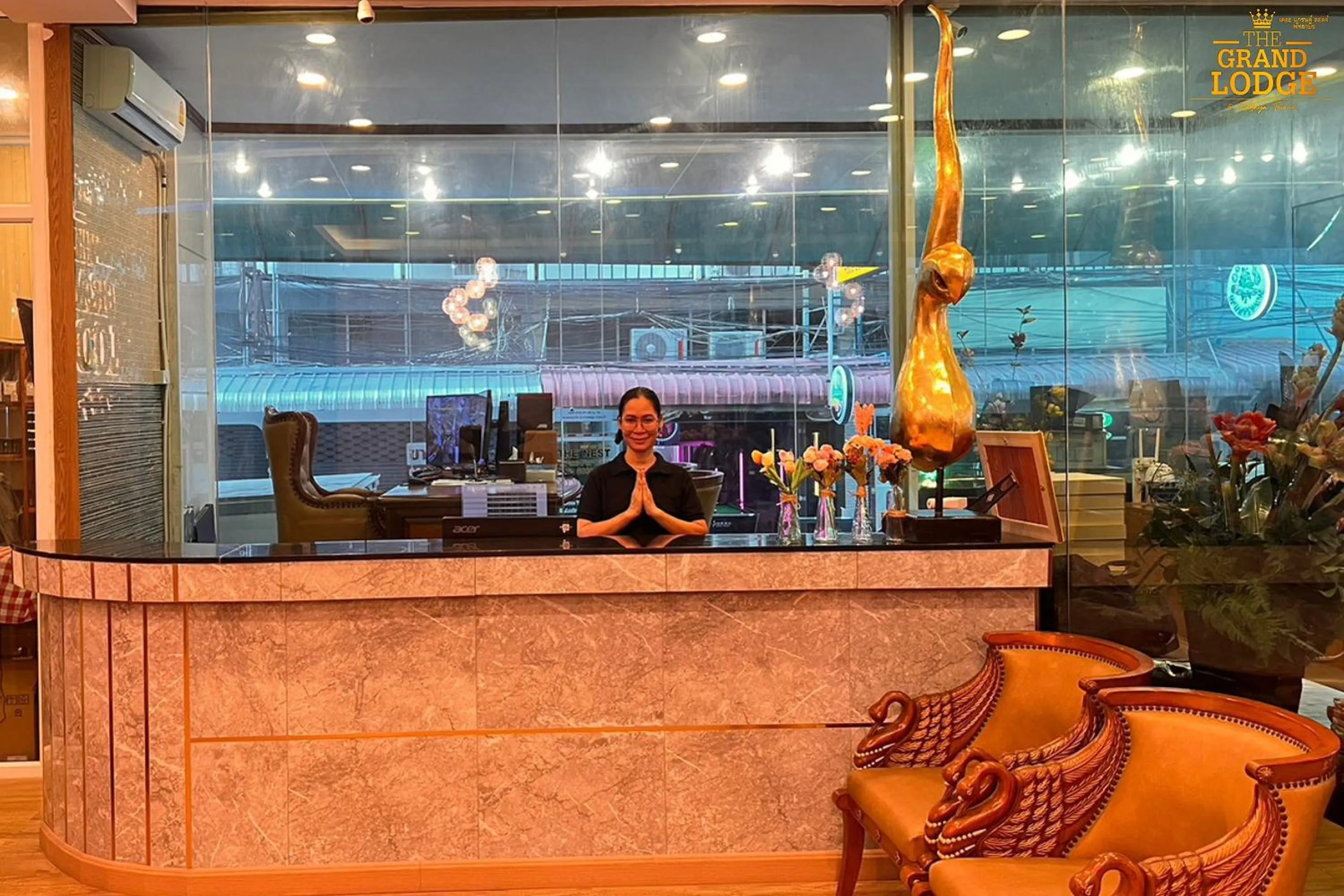 Lobby or reception in The Privi Hotel