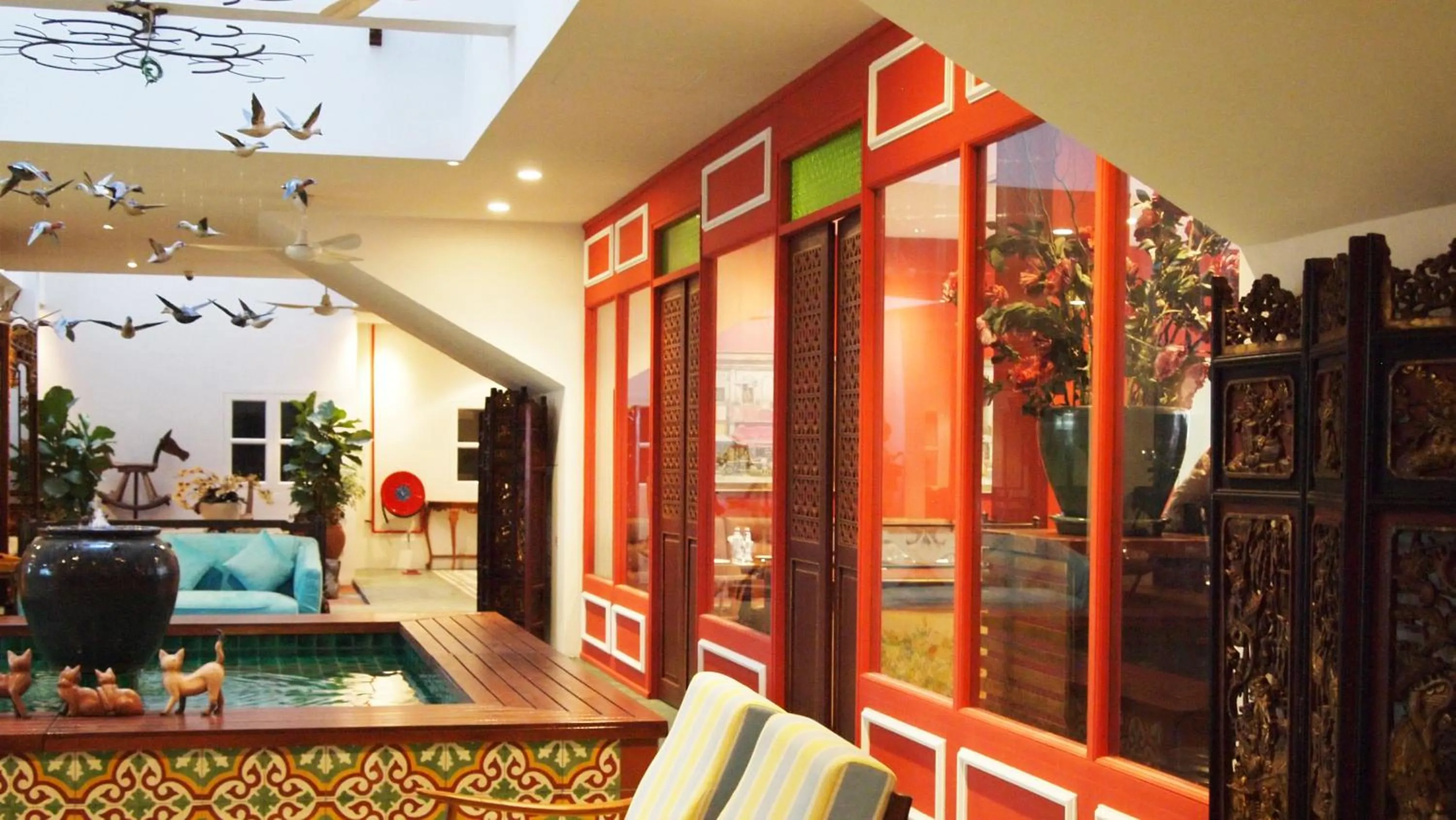 Decorative detail in Kapitan Kongsi Boutique Hotel