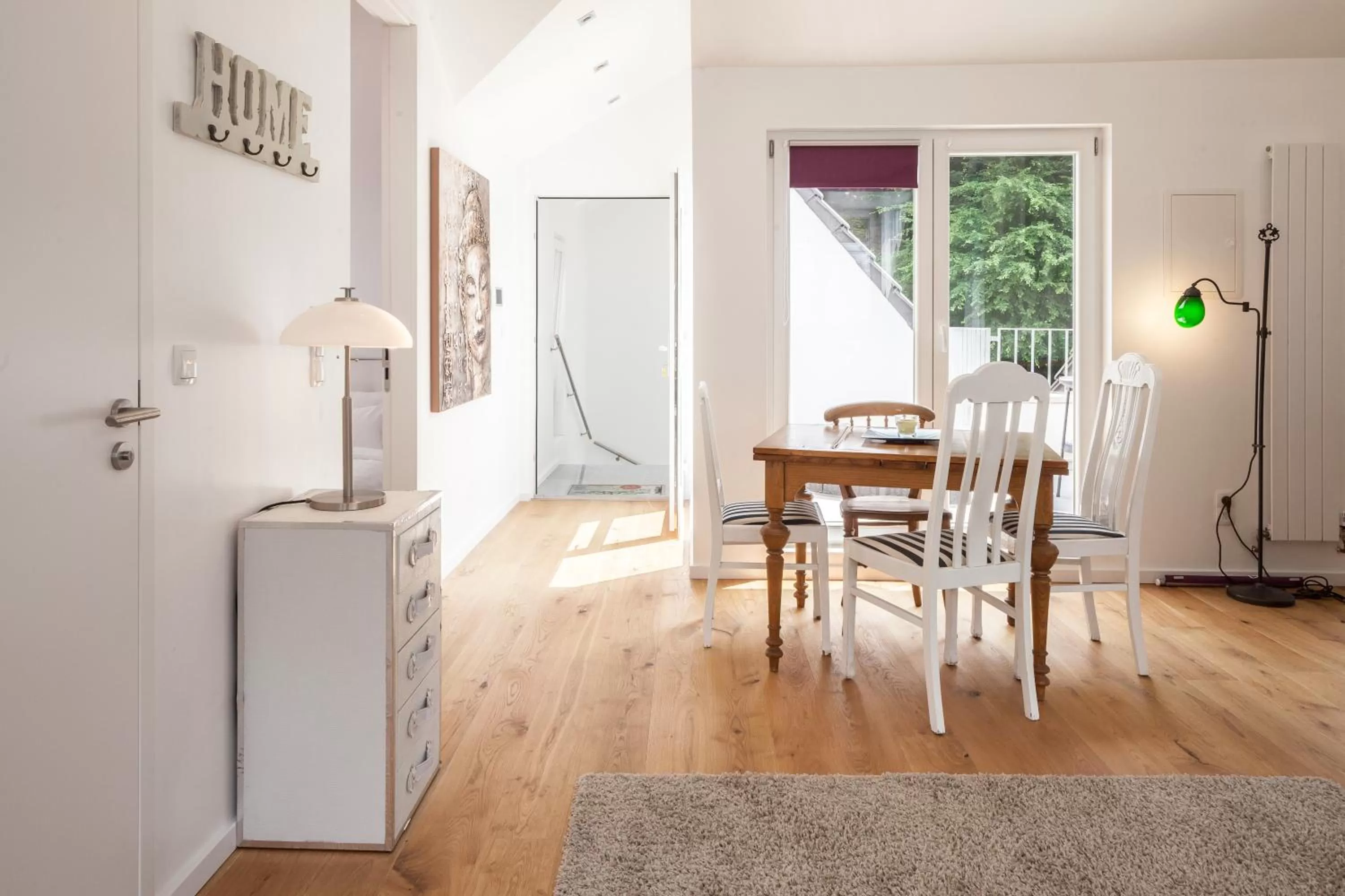 Seating area in GL Suites