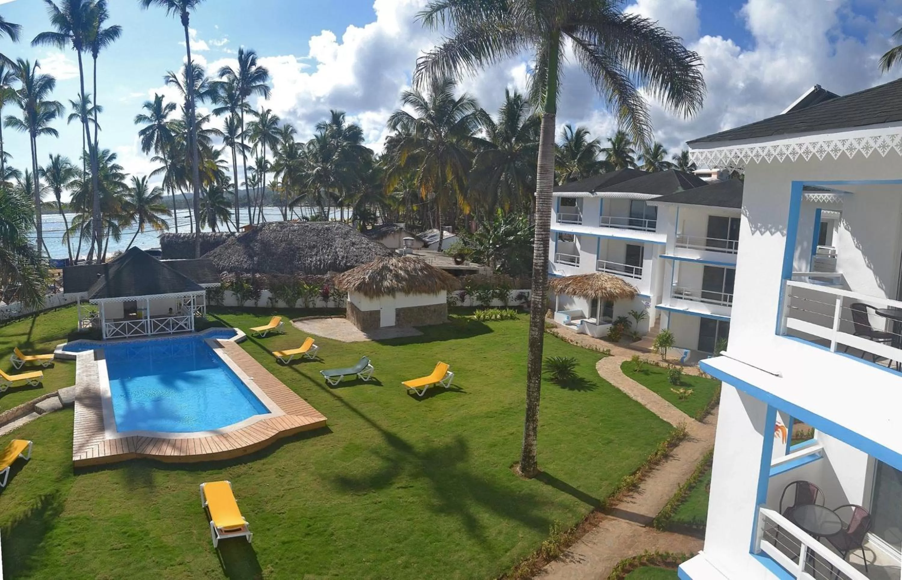 Garden view in Costarena Beach Hotel