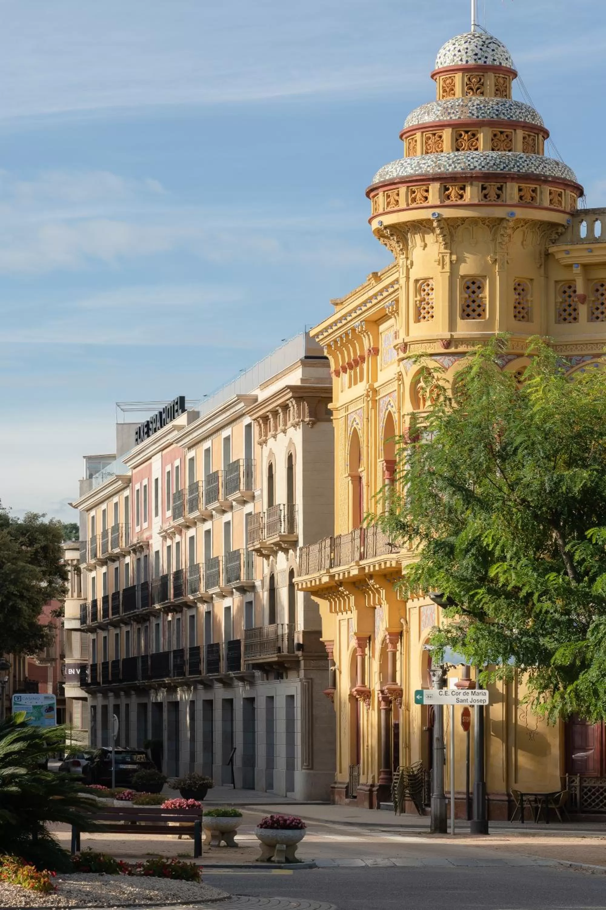 Property building in Boutique Hotel Élke Spa Superior