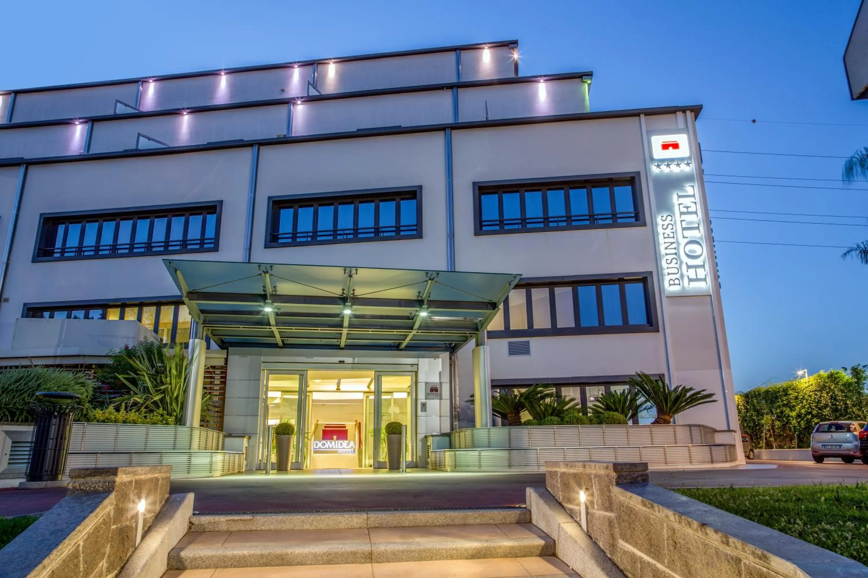 Property building in Hotel Domidea