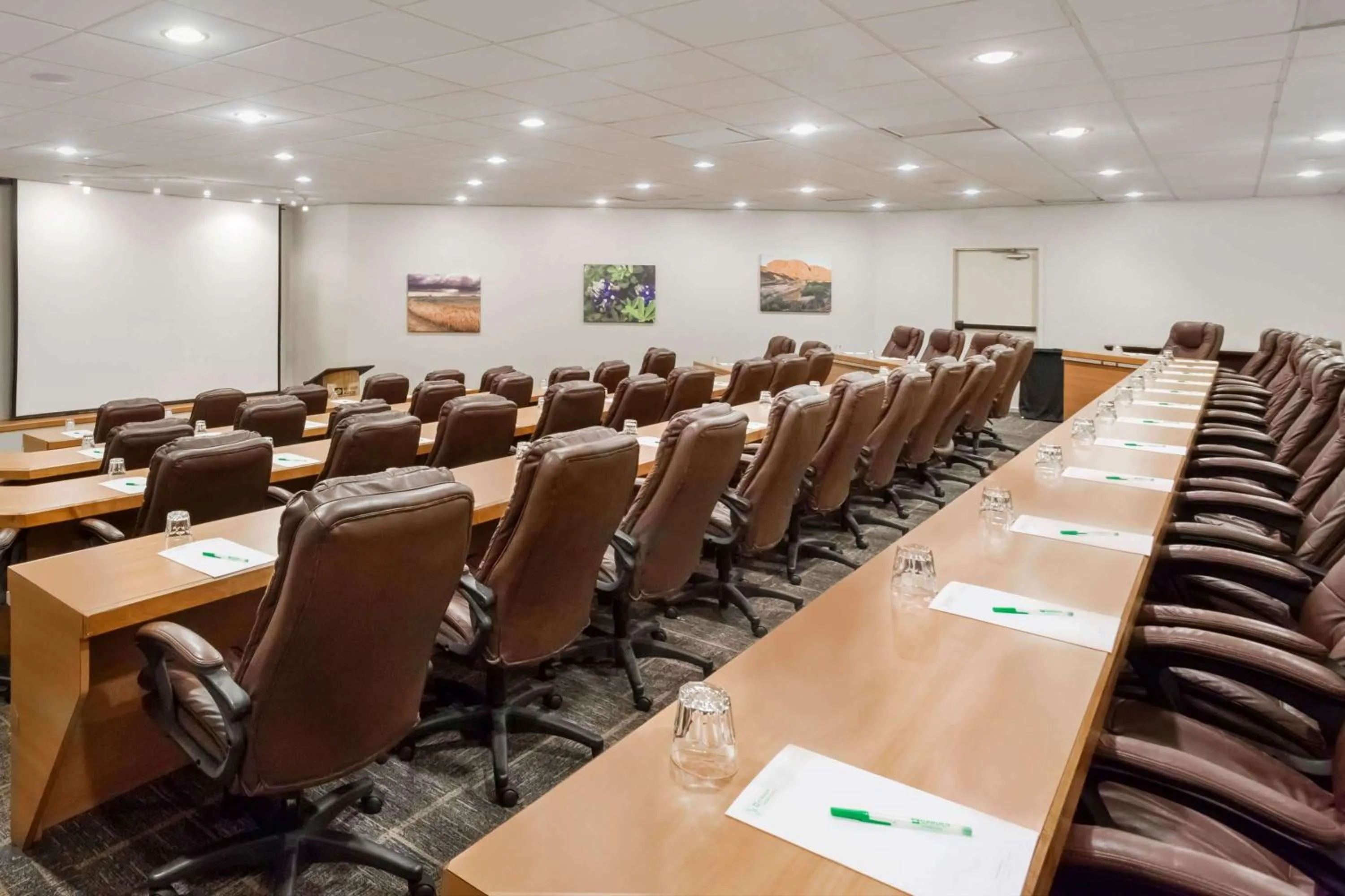 On site in Wyndham Garden Hotel Austin