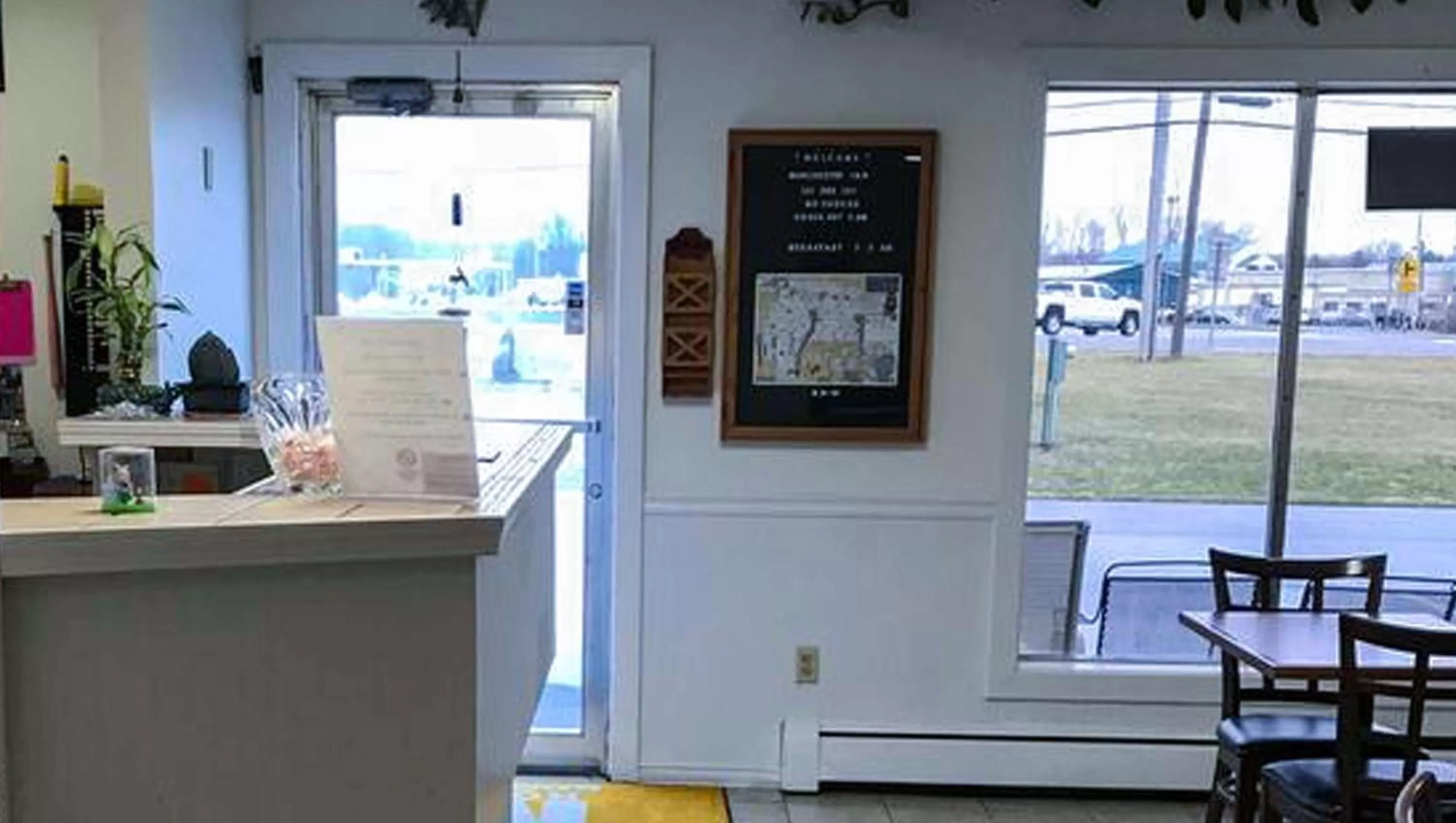 Lobby or reception in Rodeway Inn