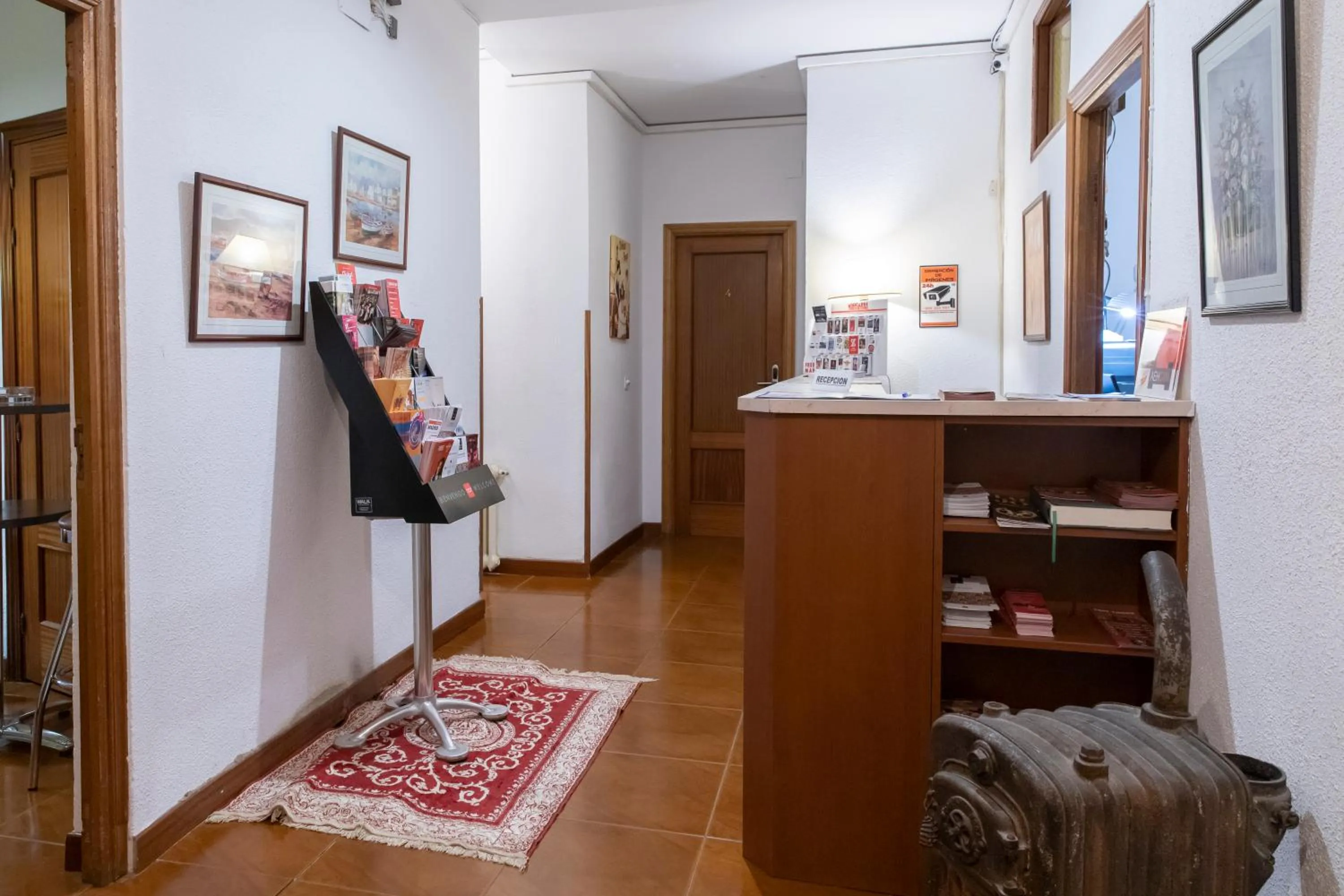 Lobby or reception in Hostal Tokio