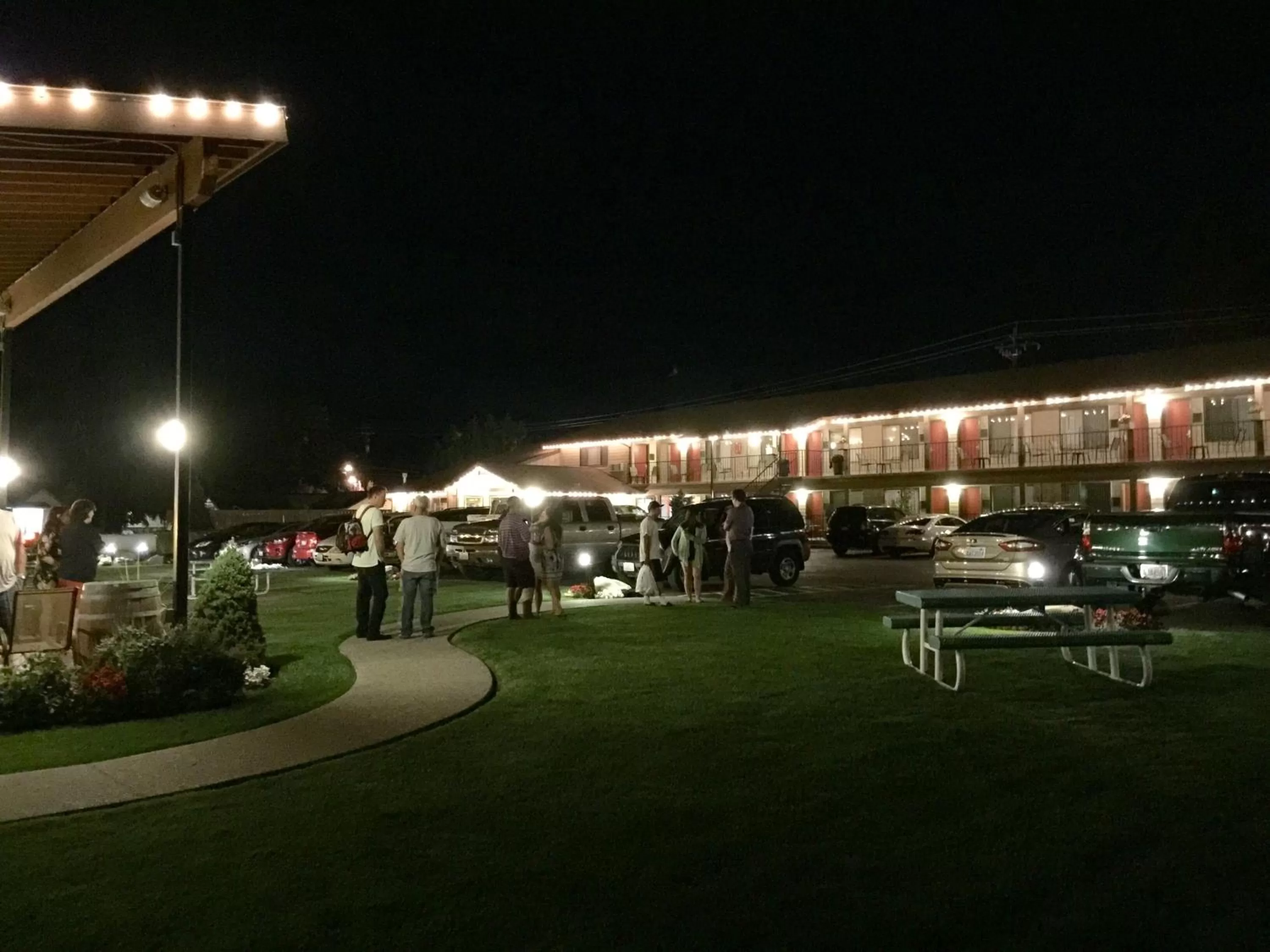 Patio in Mountain View Lodge
