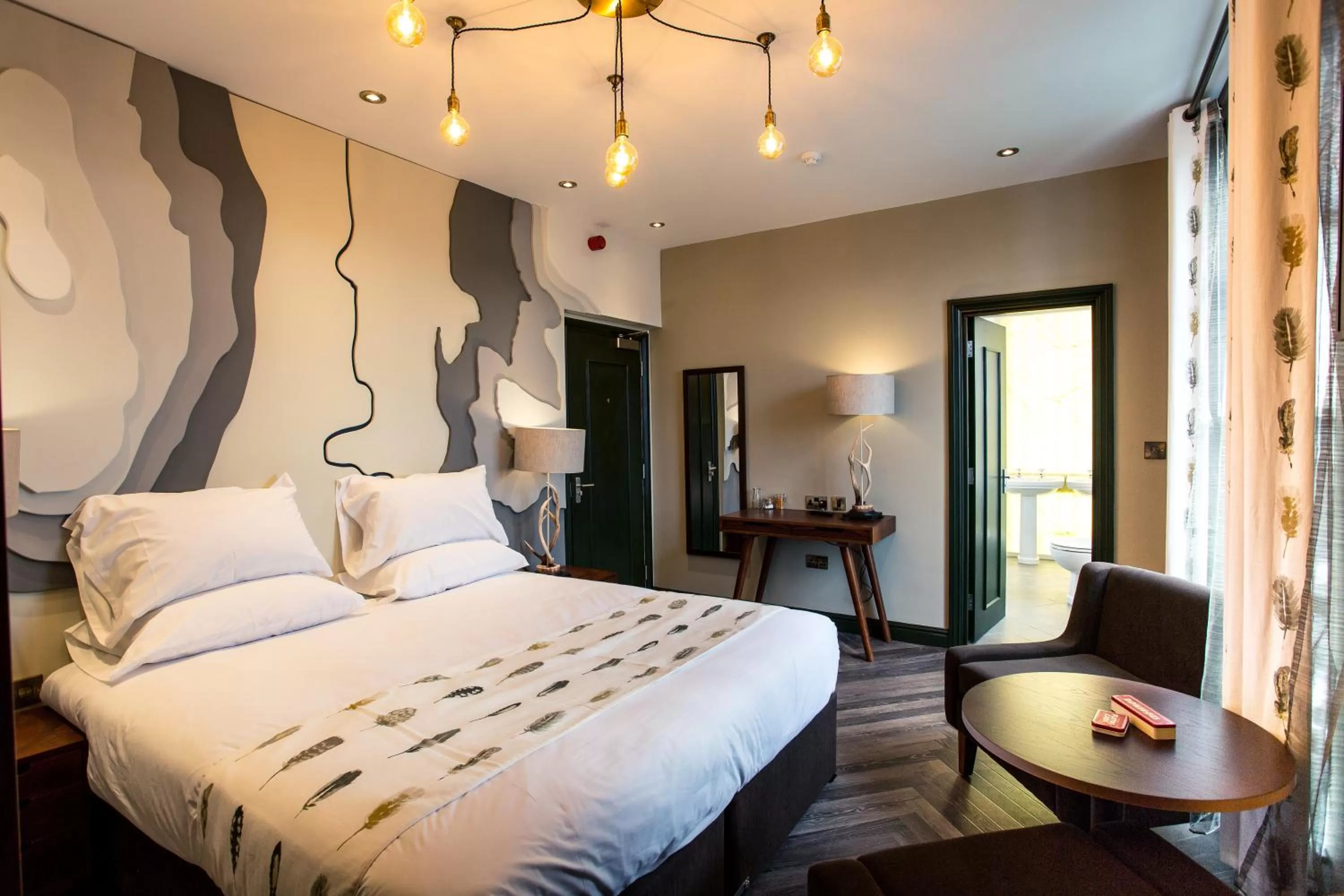 Photo of the whole room, Bed in Eagle and Child, Ramsbottom