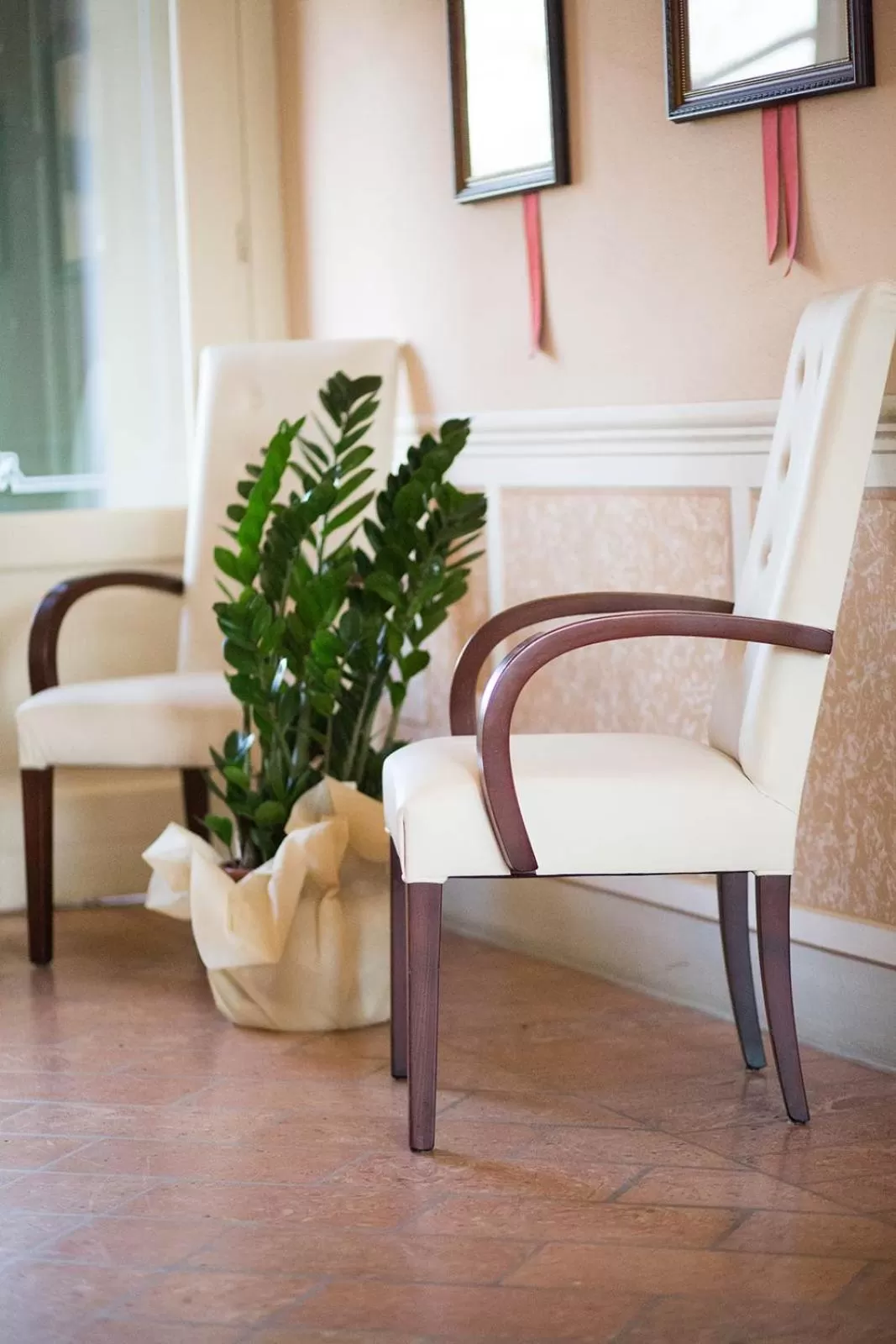 Decorative detail in Locanda Ca’ Rossa