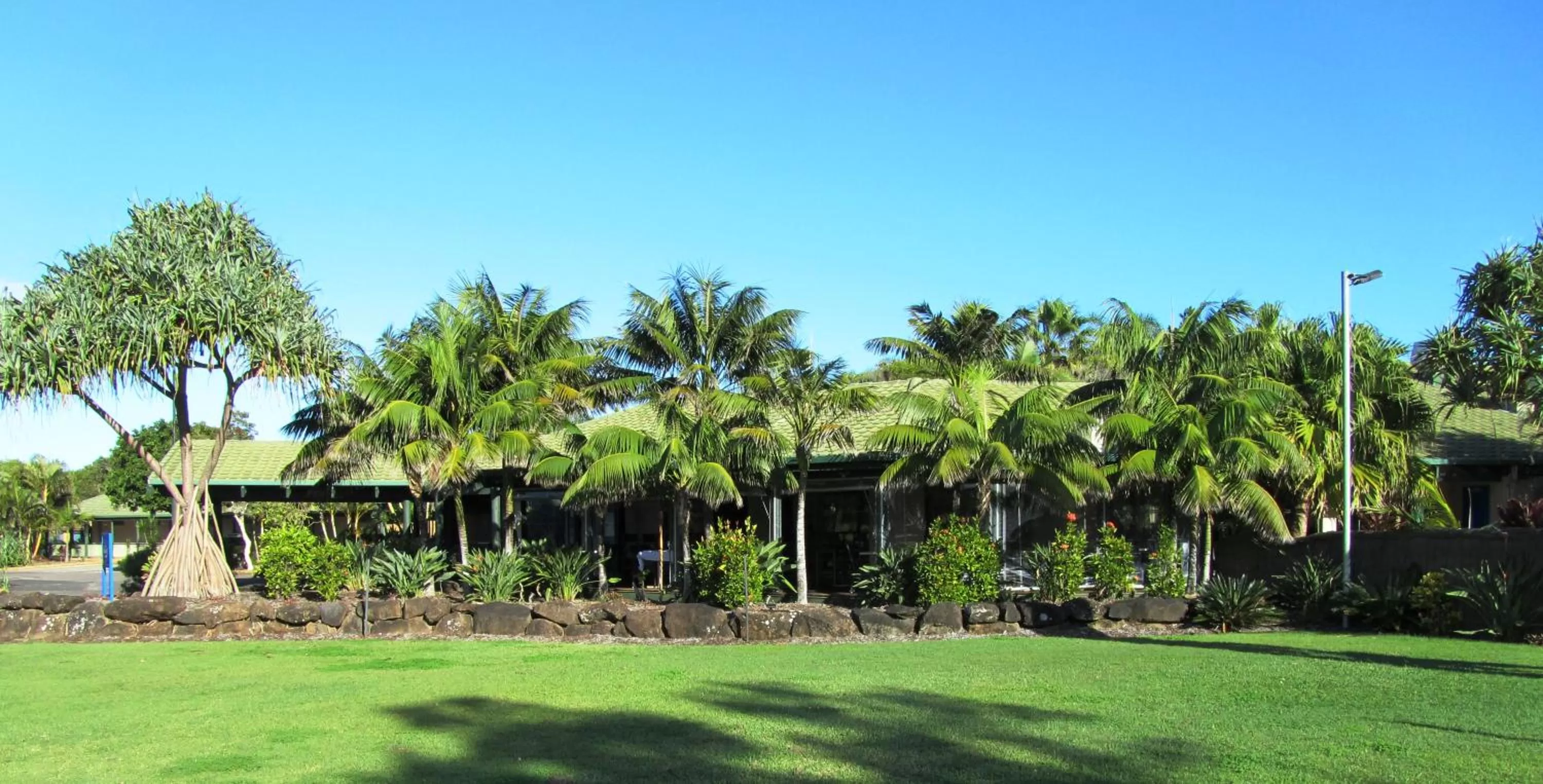 Garden in Ballina Beach Resort