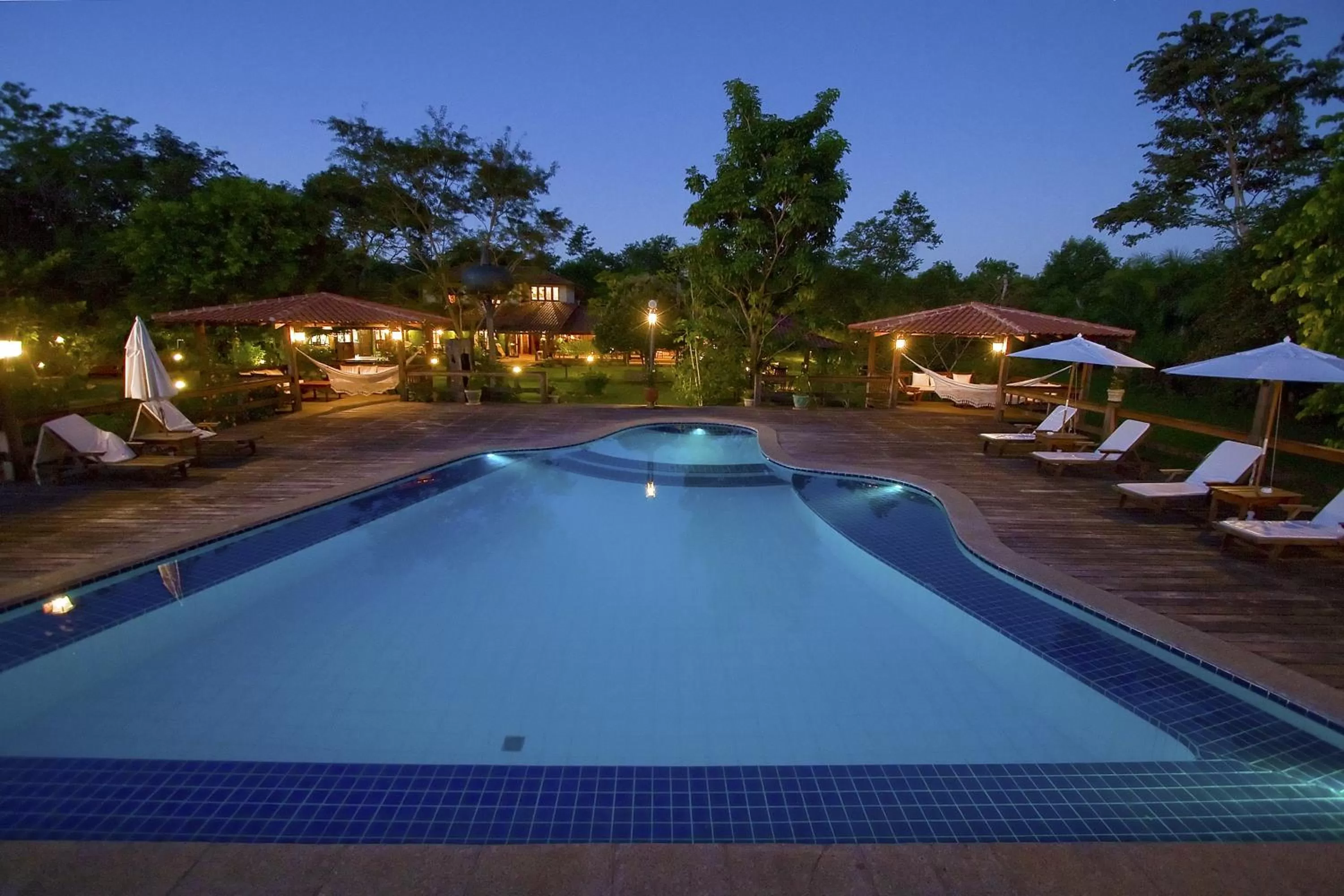 Garden view in Hotel Santa Esmeralda