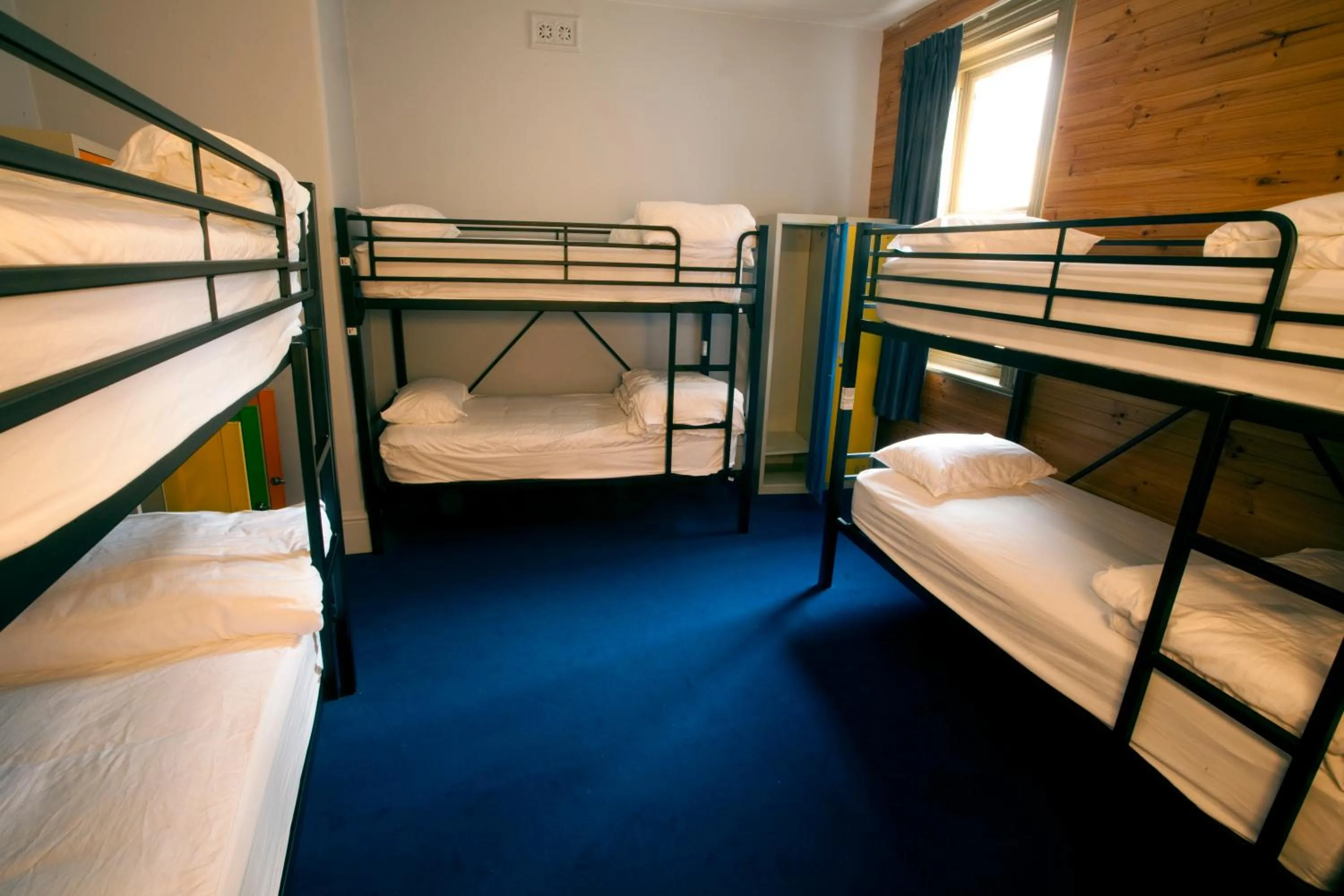 Bed in Backpackers Imperial Hotel