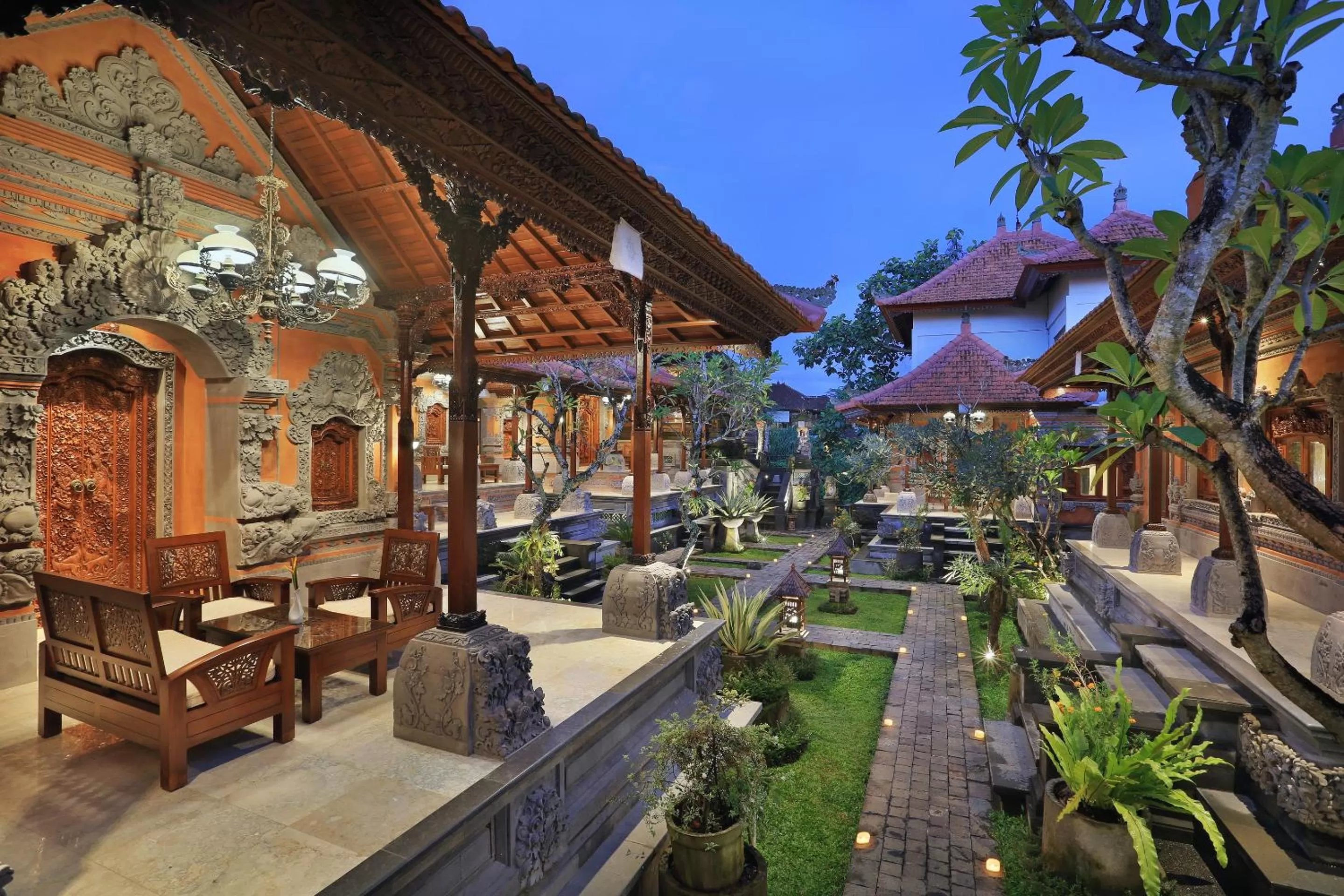 Spring in Ketut's Place Cottage Ubud