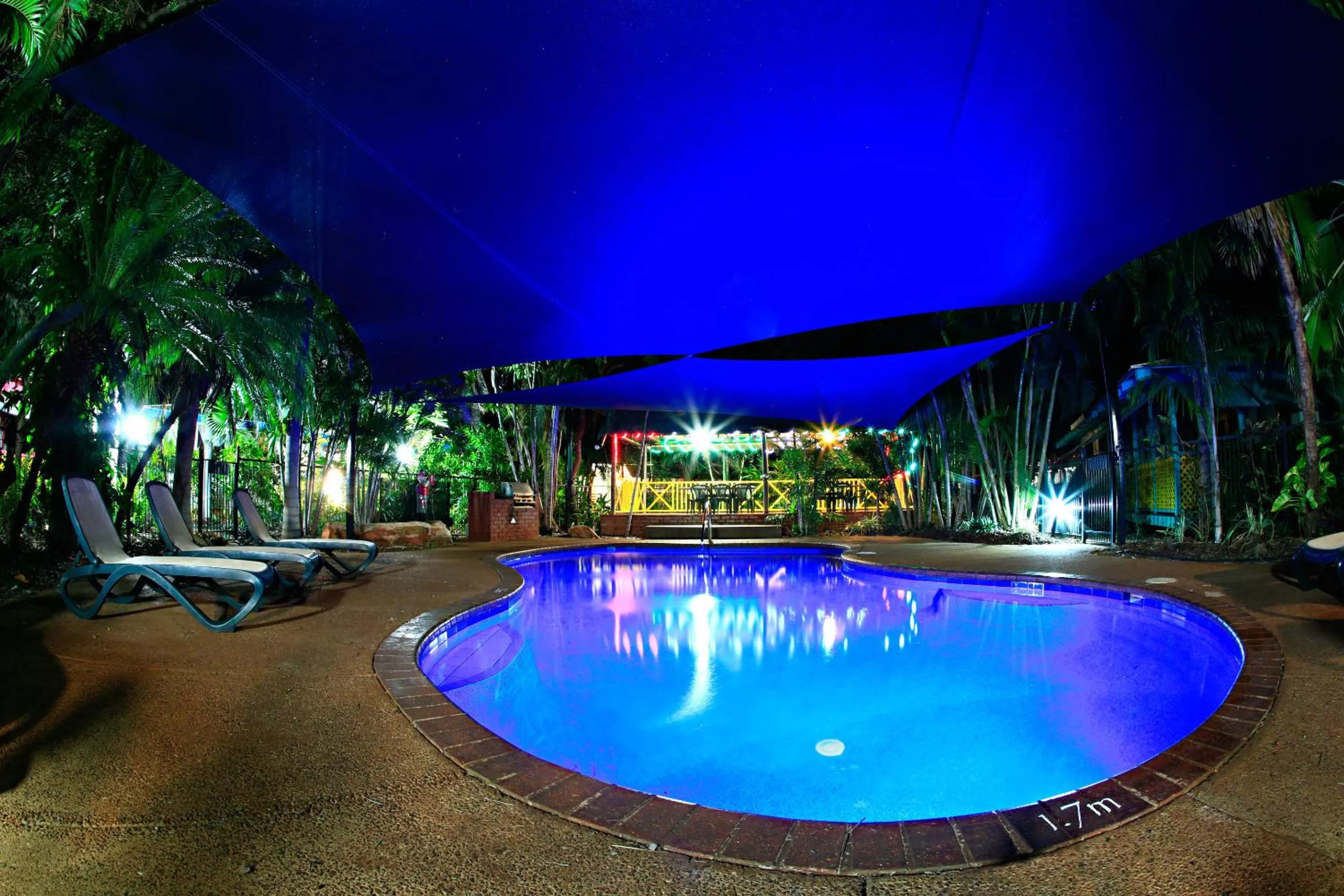 Swimming pool in Habitat Resort