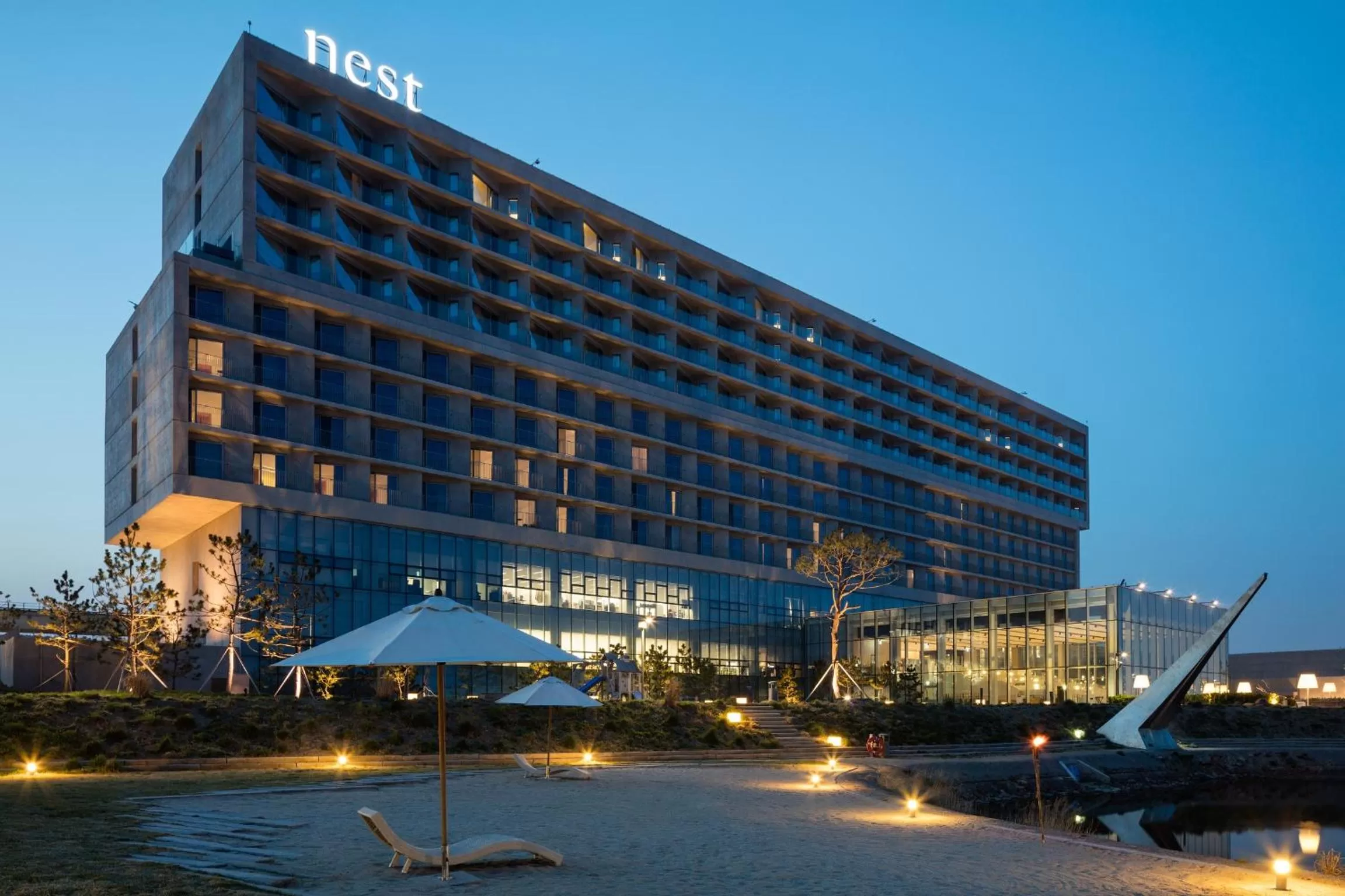 Bird's eye view in Nest Hotel Incheon