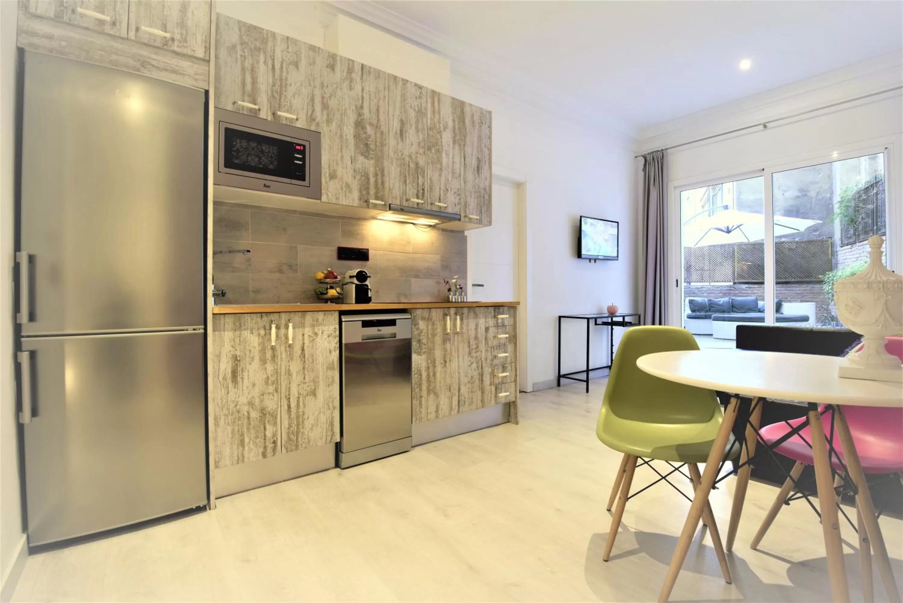 Kitchen or kitchenette in DreamKeys Barcelona City