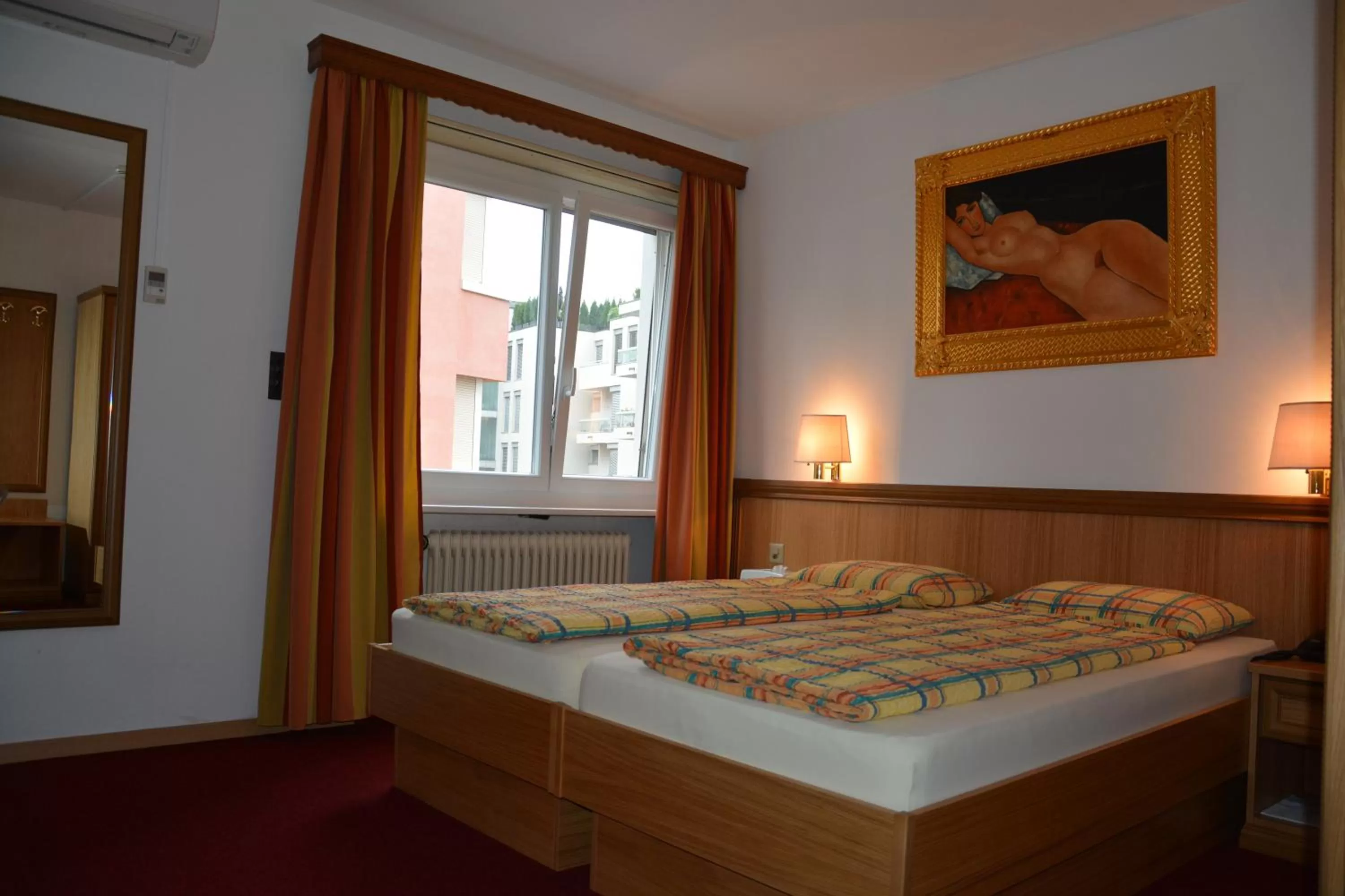 Photo of the whole room, Bed in Hotel Dischma - FREE BUS AND TRAIN TICKET