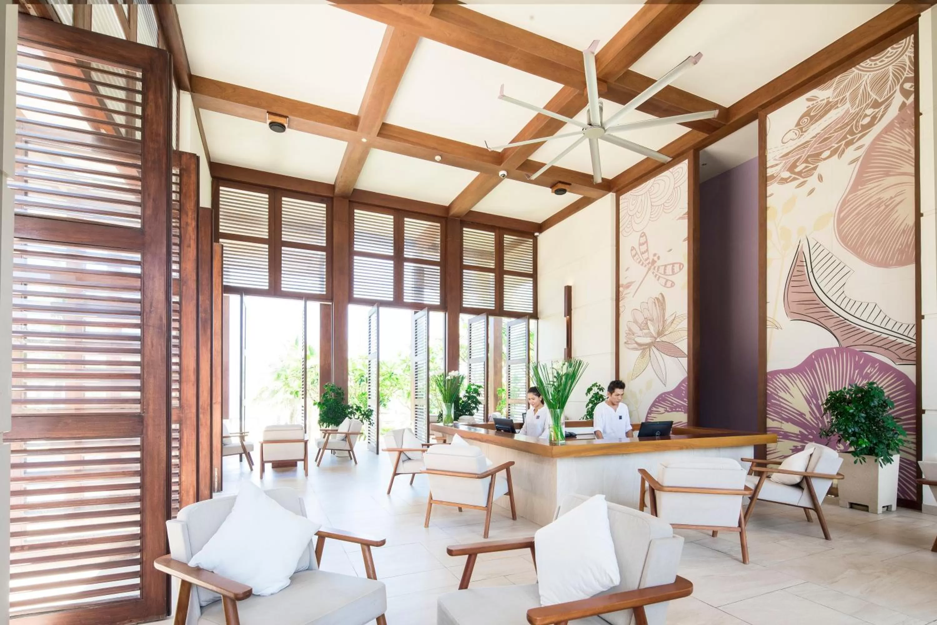 Lobby or reception in Fusion Resort Cam Ranh - All Spa Inclusive