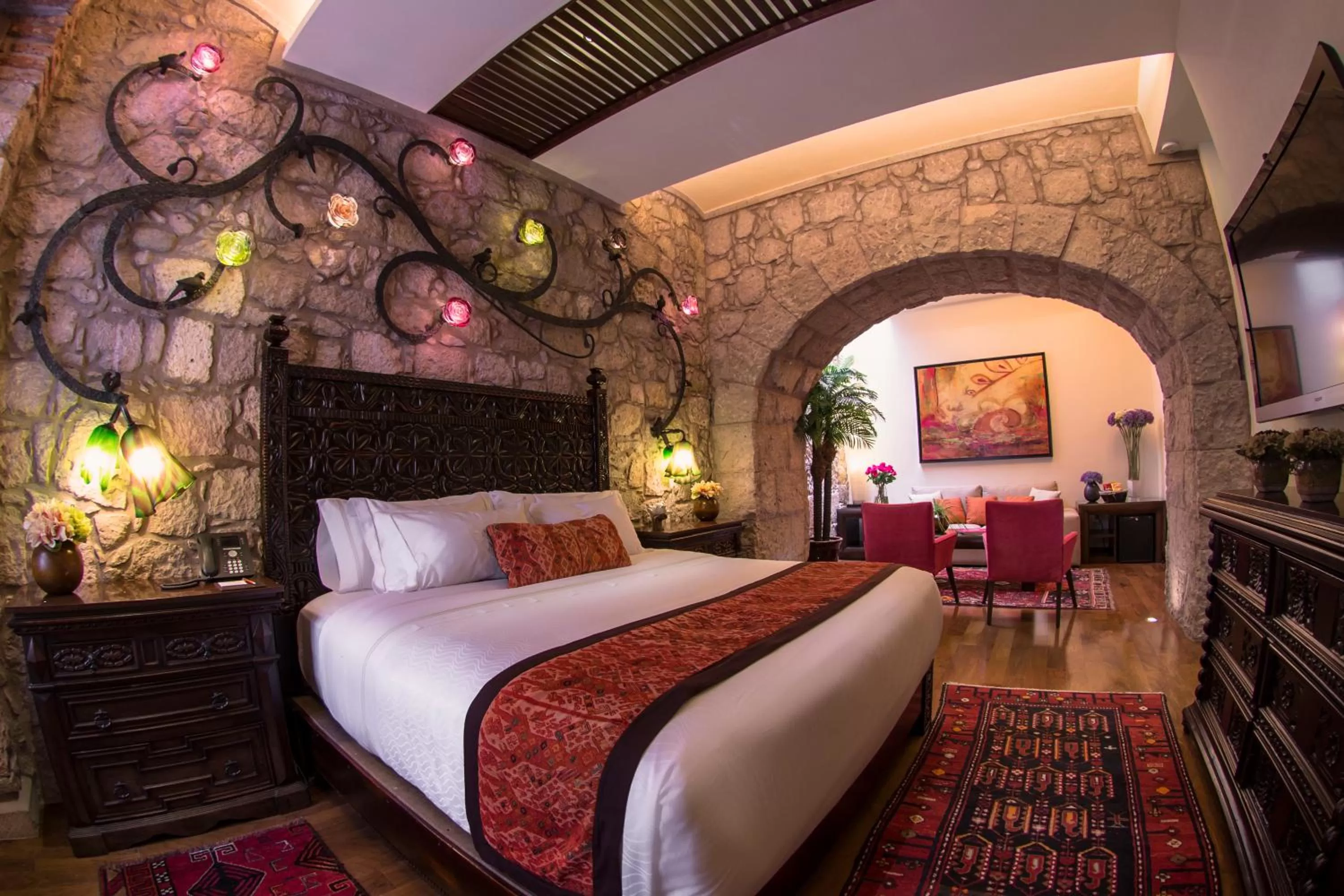 Bed in Hotel De La Soledad