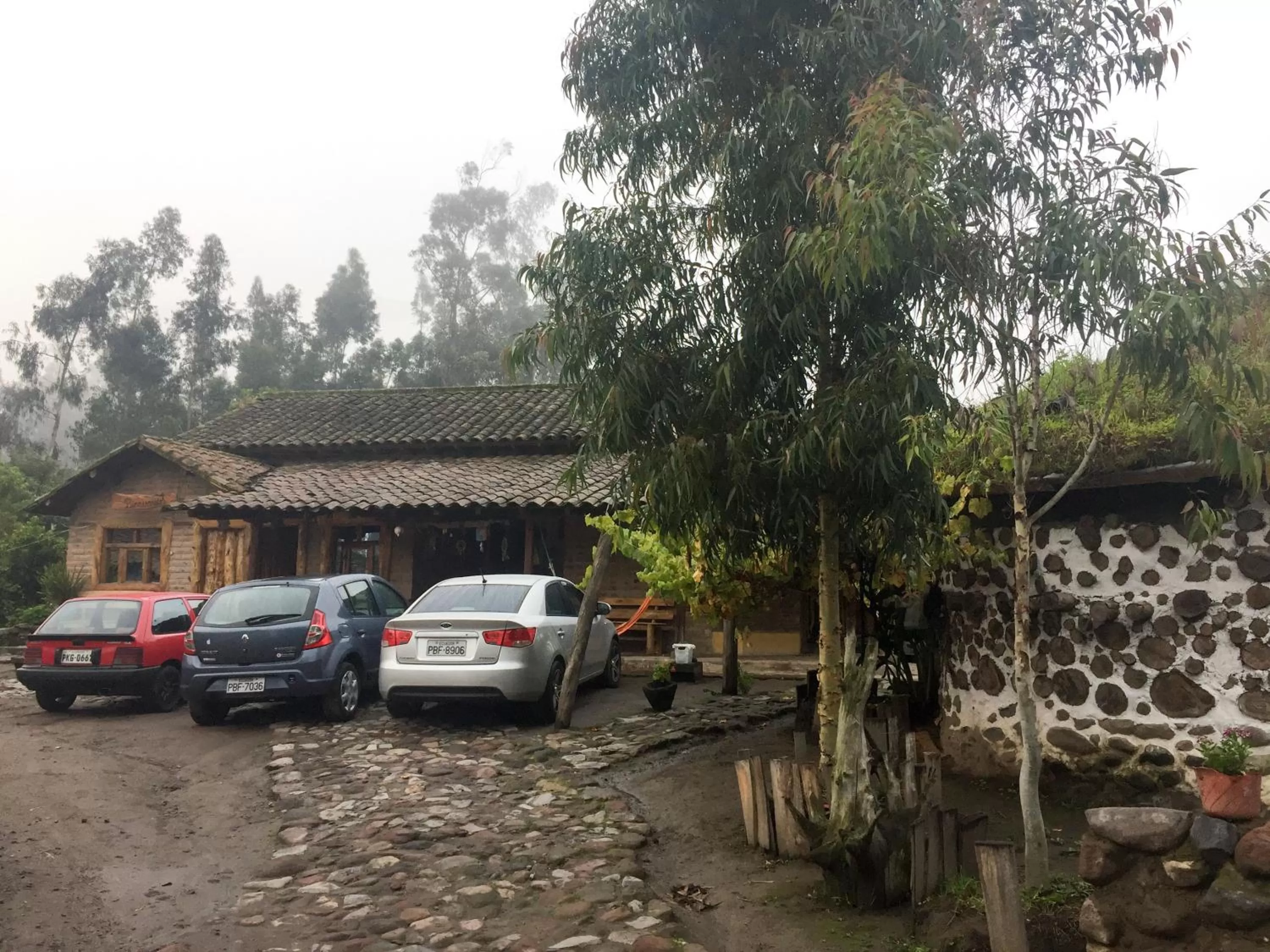 Patio, Property Building in El Tio Hostal