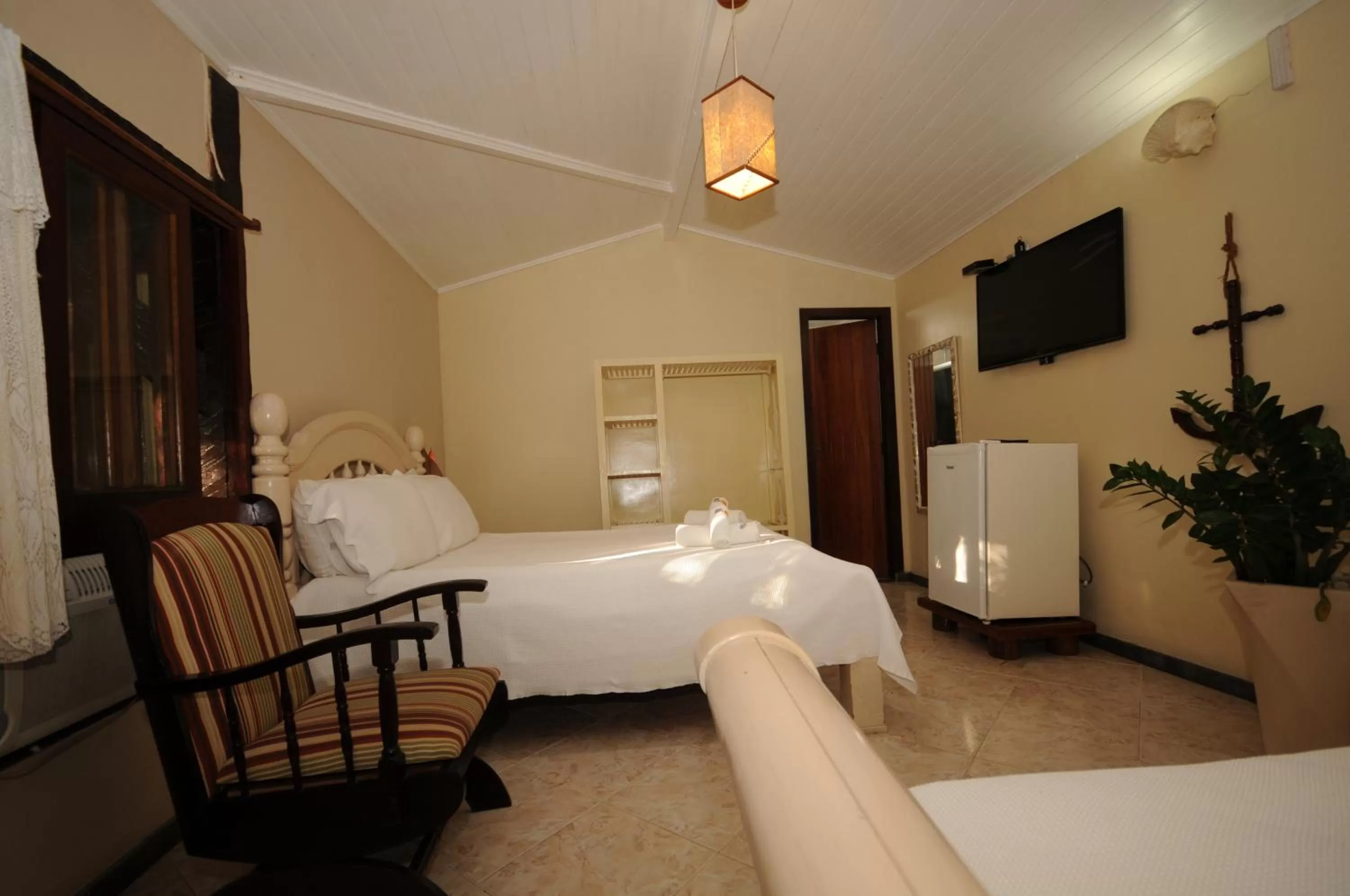 View (from property/room), Bed in Mar e Terra Concept Pousada